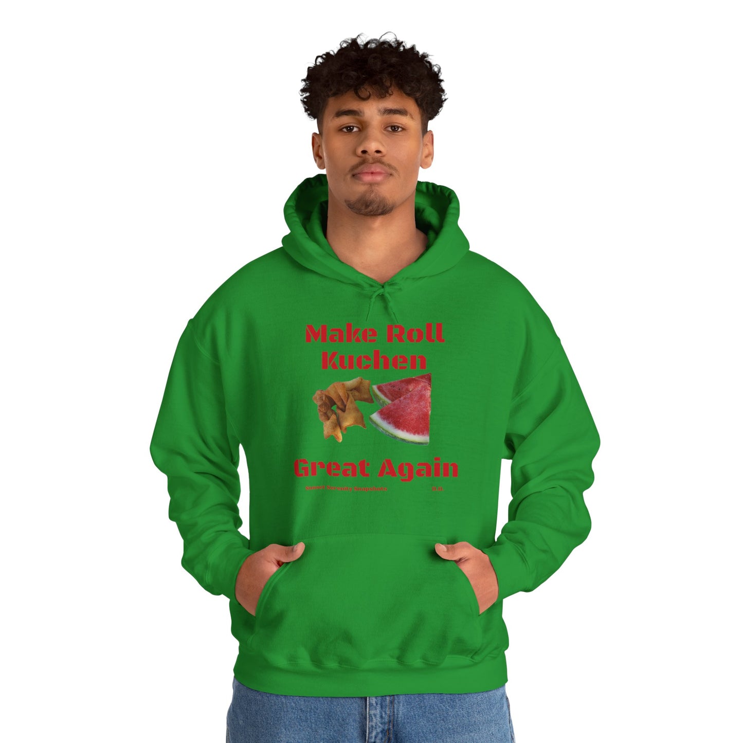 Make Roll Kuchen Great Again Unisex Heavy Blend™ Hooded Sweatshirt