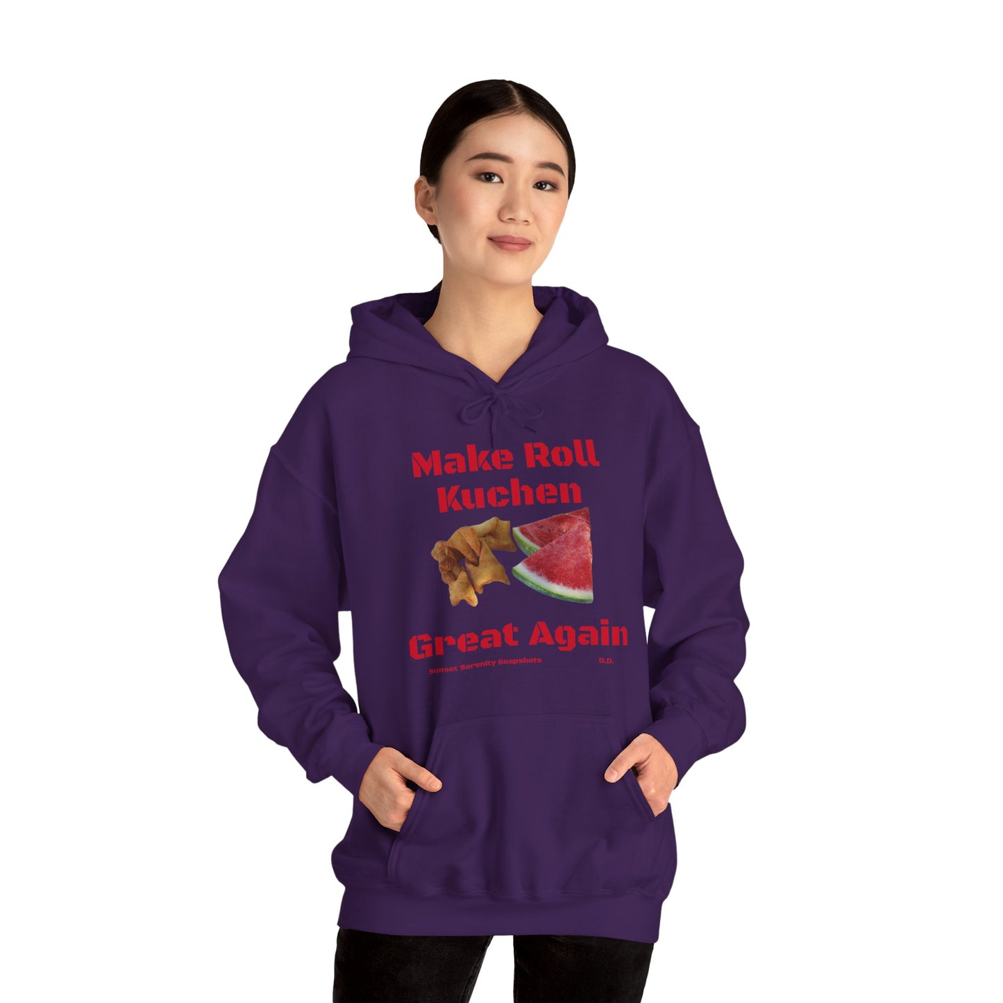 Make Roll Kuchen Great Again Unisex Heavy Blend™ Hooded Sweatshirt