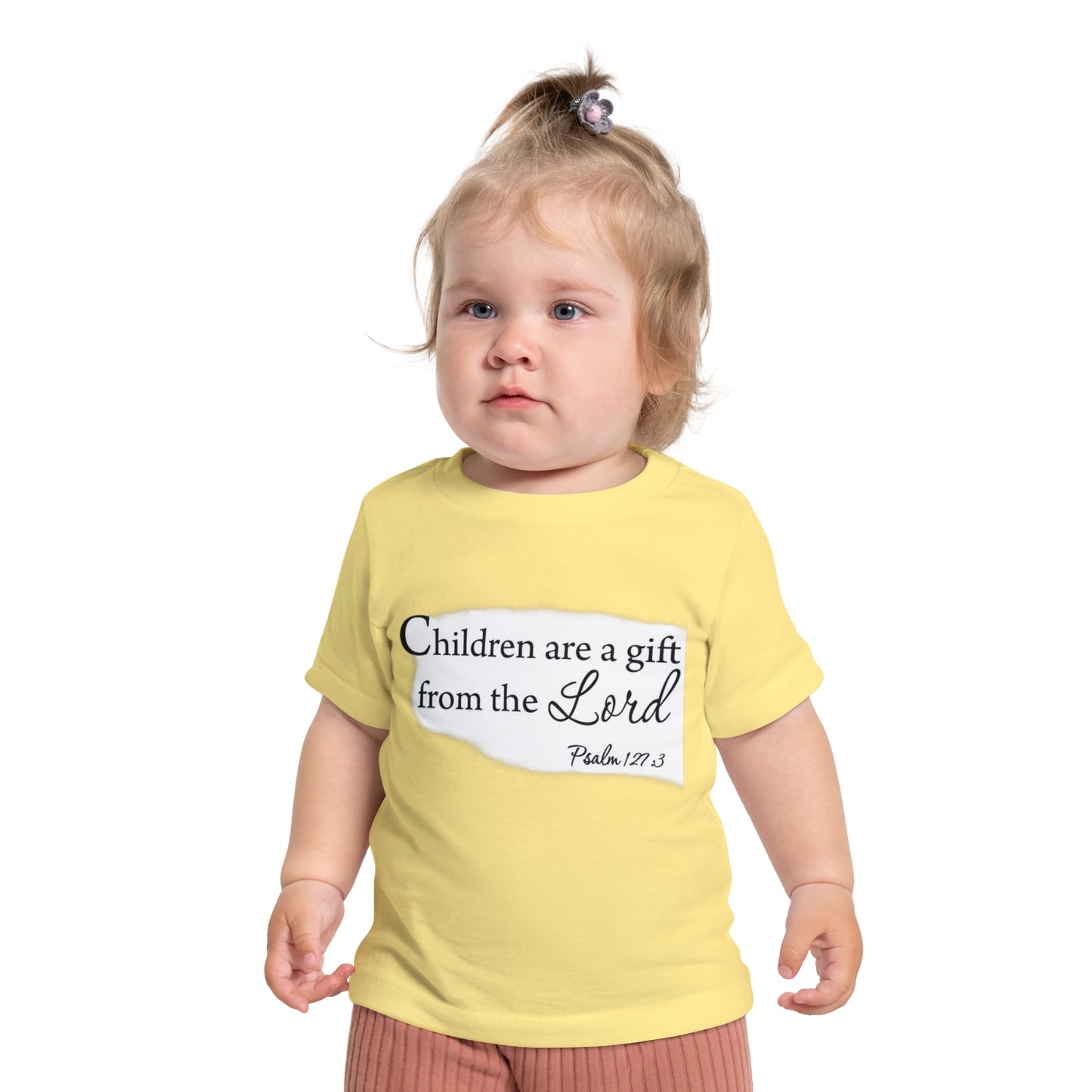 Baby Short Sleeve T-Shirt Children Are A Gift From The Lord