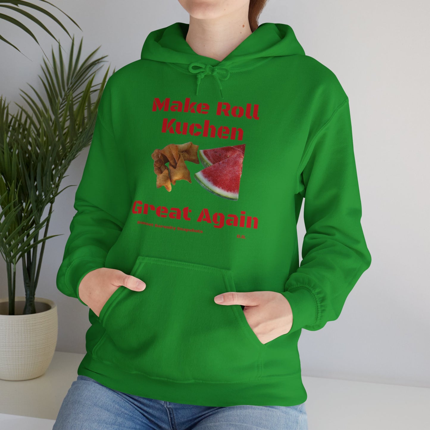 Make Roll Kuchen Great Again Unisex Heavy Blend™ Hooded Sweatshirt