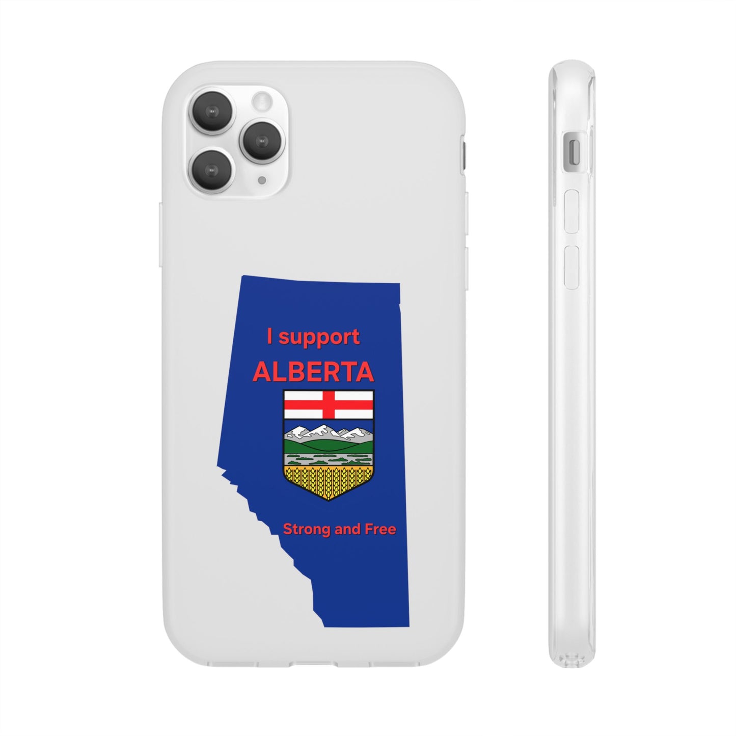 Alberta Independence Flexi Case — Support Alberta Phone Case
