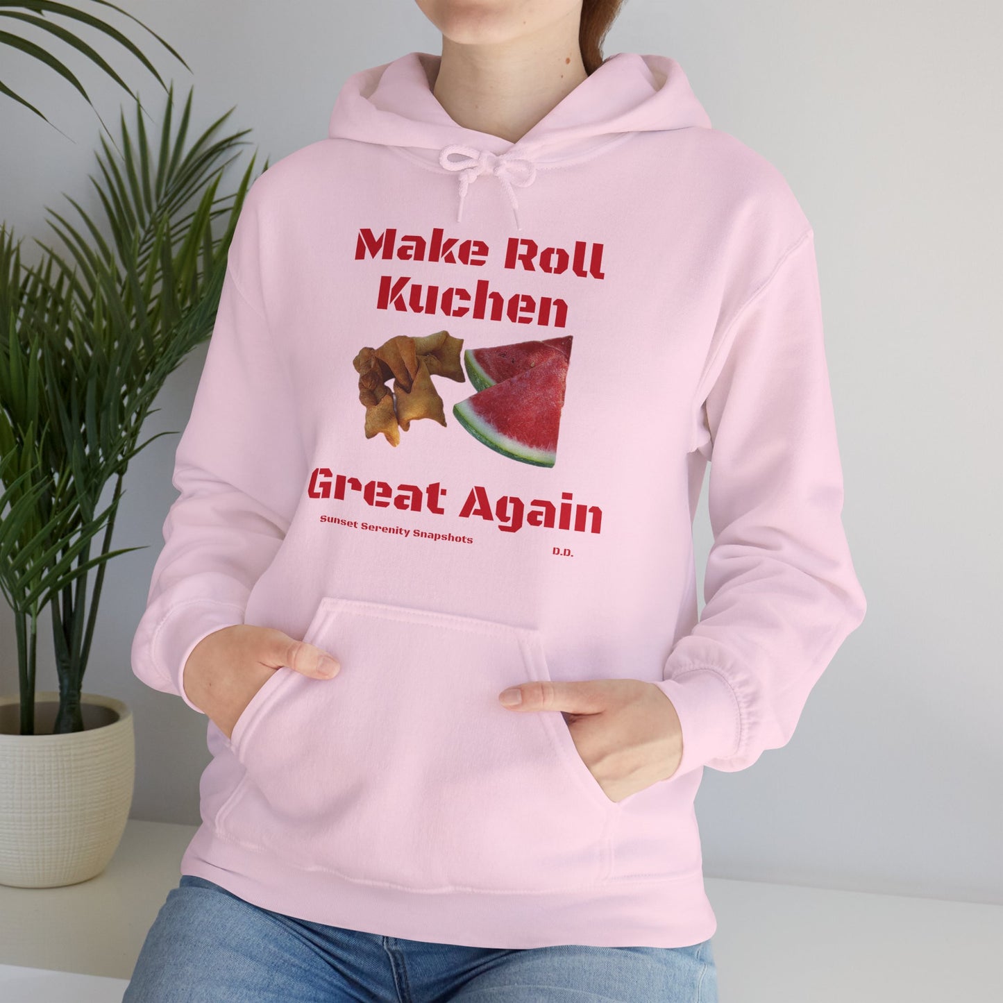 Make Roll Kuchen Great Again Unisex Heavy Blend™ Hooded Sweatshirt