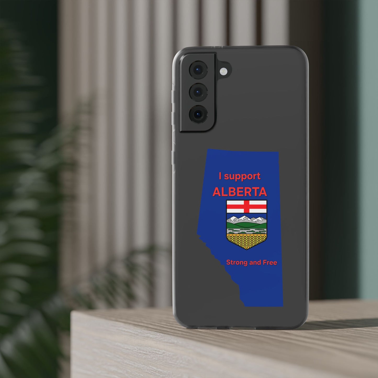 Alberta Independence Flexi Case — Support Alberta Phone Case