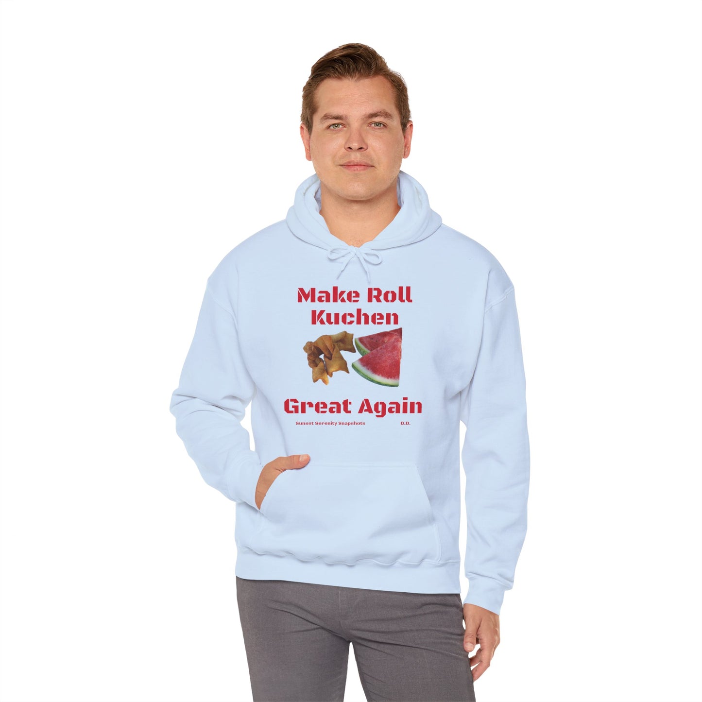 Make Roll Kuchen Great Again Unisex Heavy Blend™ Hooded Sweatshirt