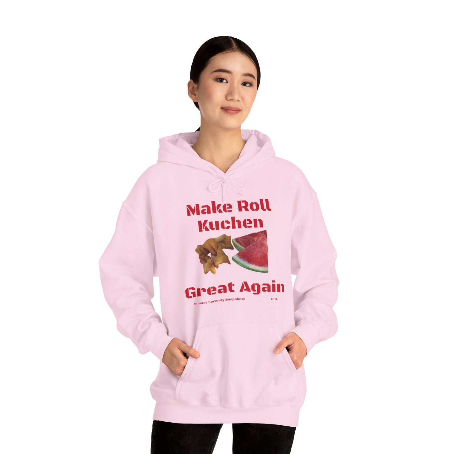 Make Roll Kuchen Great Again Unisex Heavy Blend™ Hooded Sweatshirt