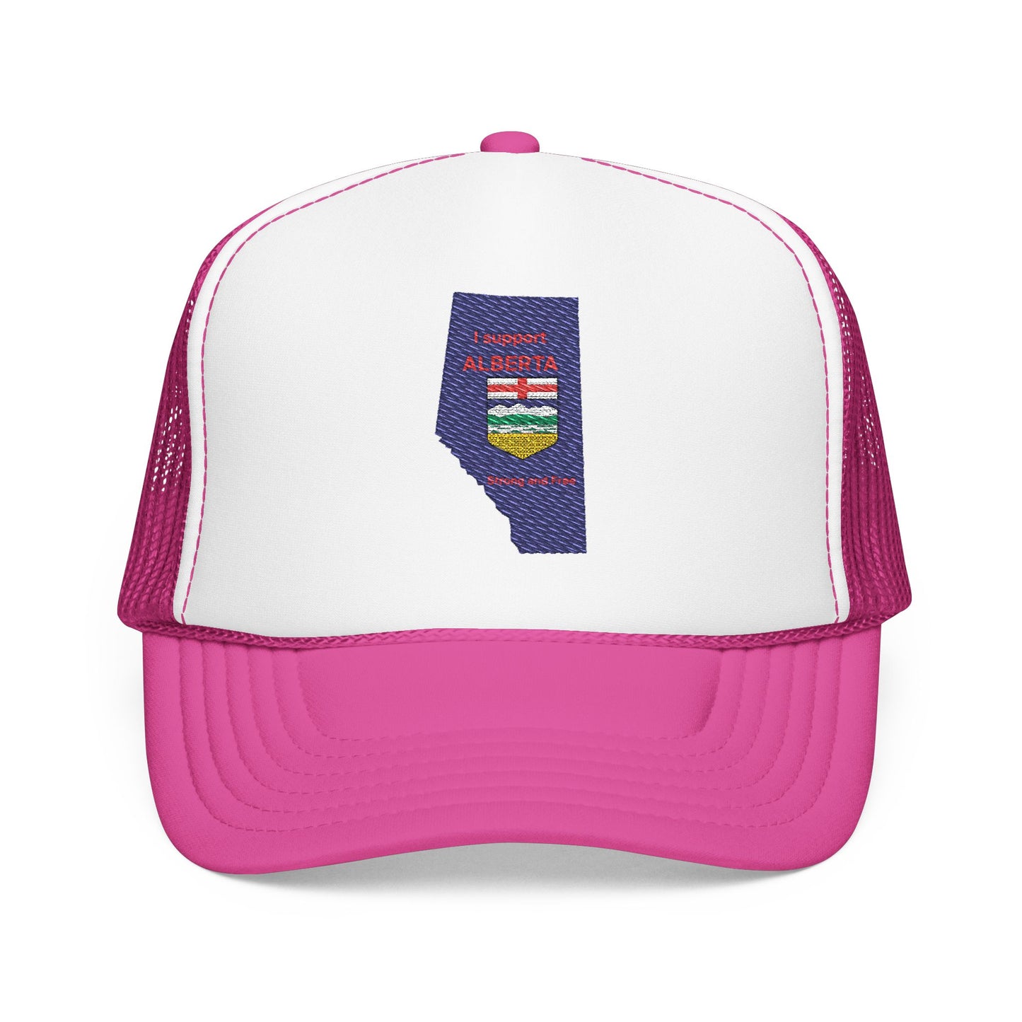 Alberta Independence Foam Trucker Hat