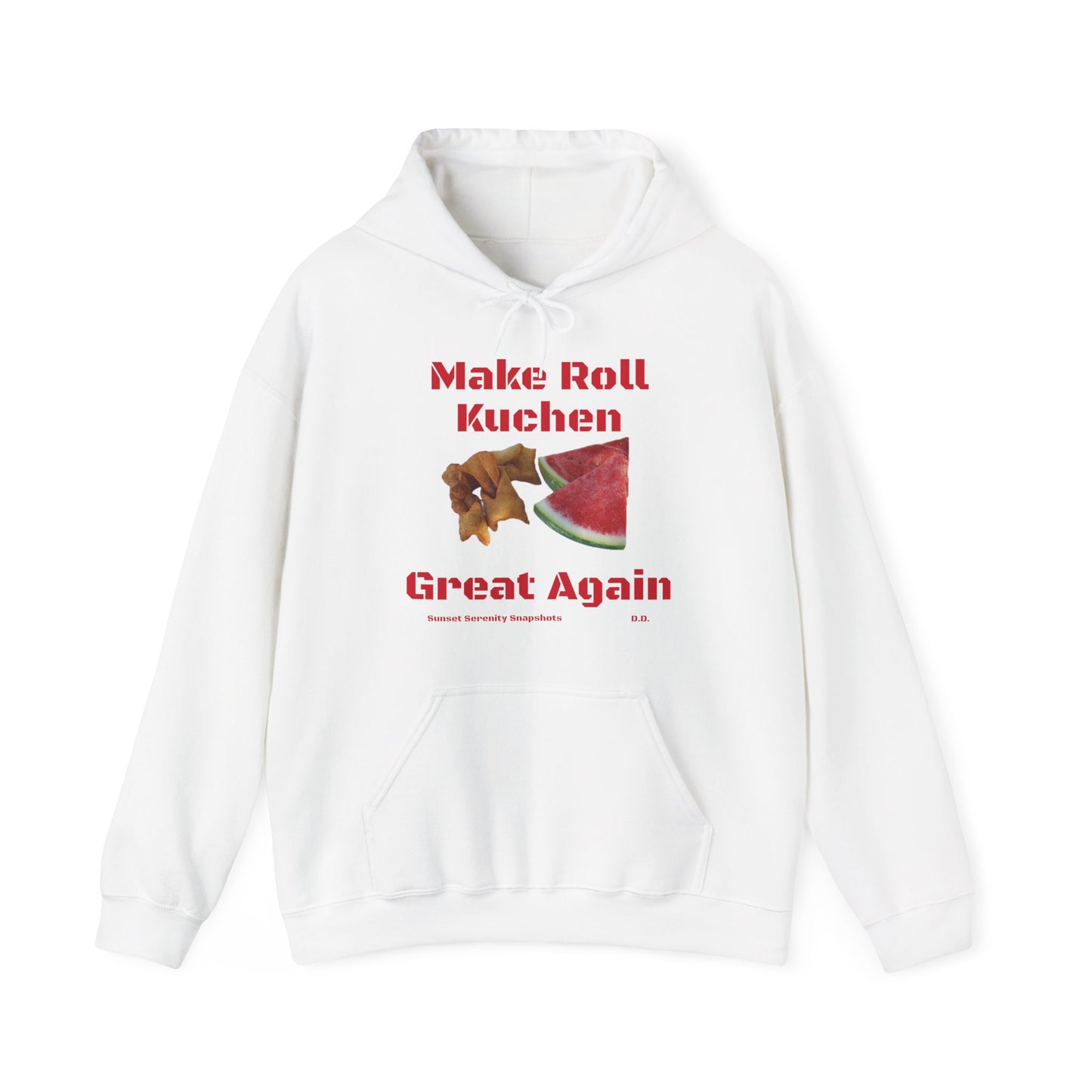 Make Roll Kuchen Great Again Unisex Heavy Blend™ Hooded Sweatshirt