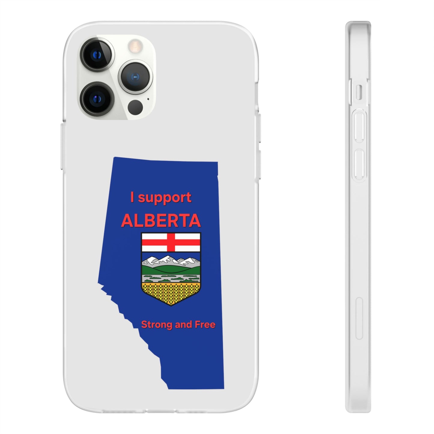 Alberta Independence Flexi Case — Support Alberta Phone Case