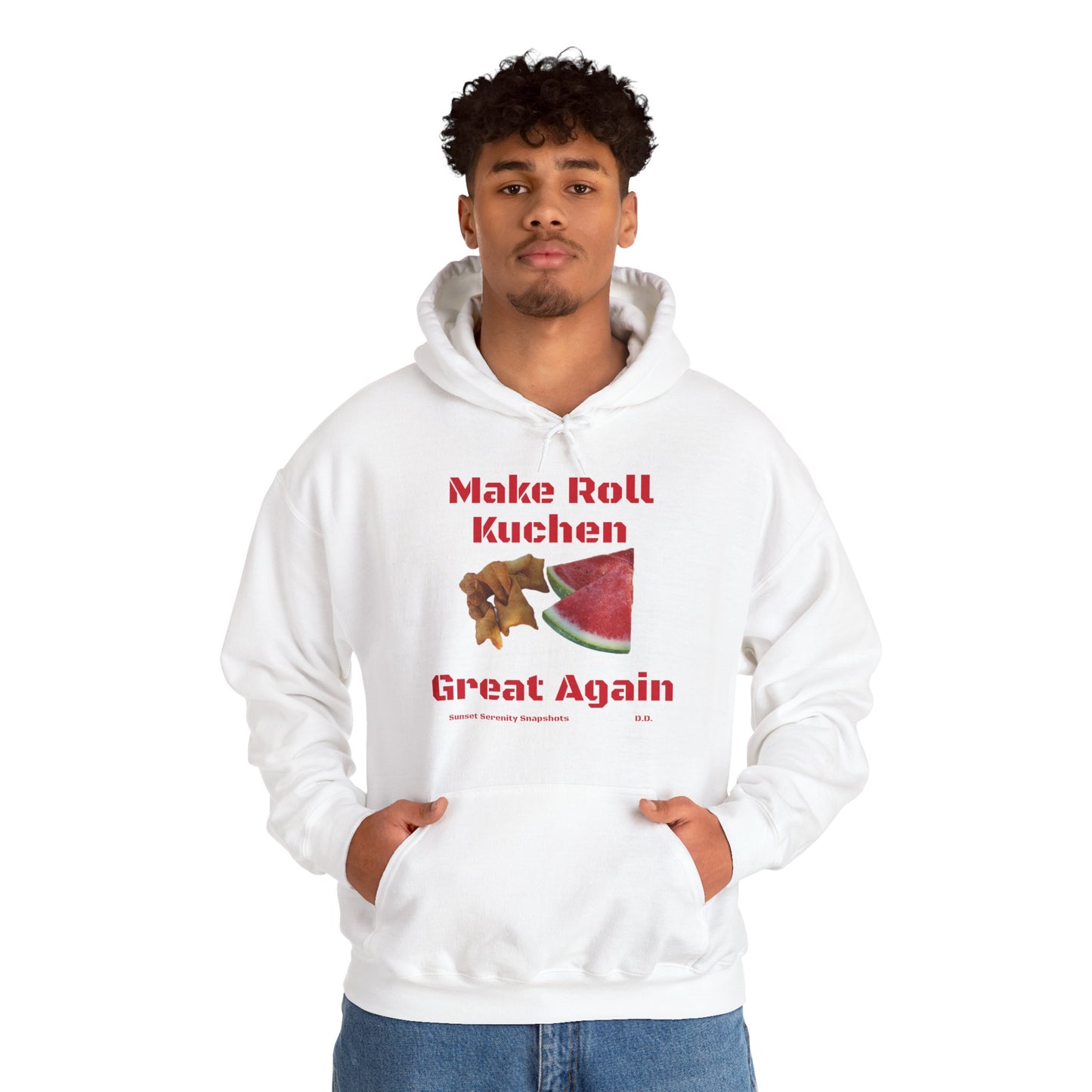 Make Roll Kuchen Great Again Unisex Heavy Blend™ Hooded Sweatshirt