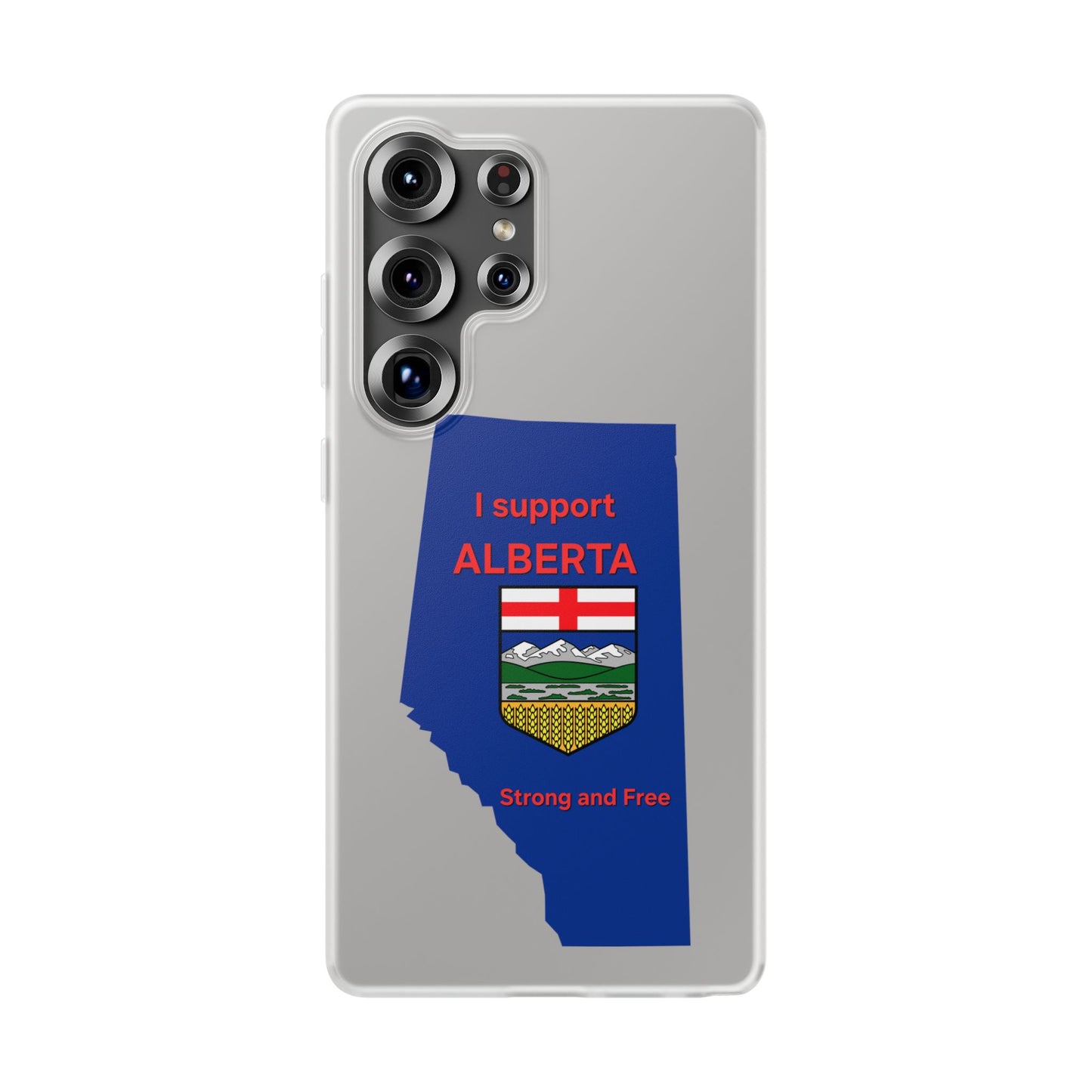 Alberta Independence Flexi Case — Support Alberta Phone Case