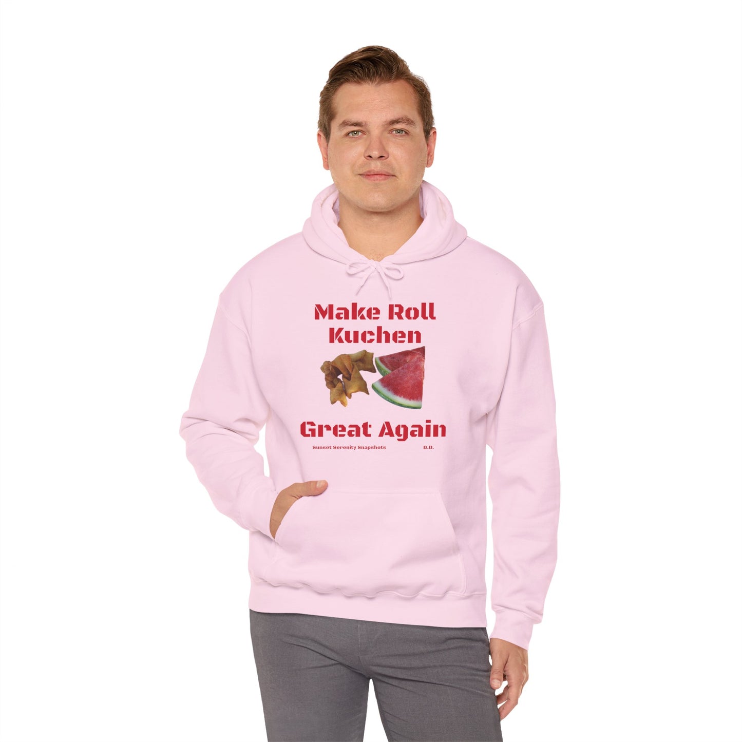 Make Roll Kuchen Great Again Unisex Heavy Blend™ Hooded Sweatshirt