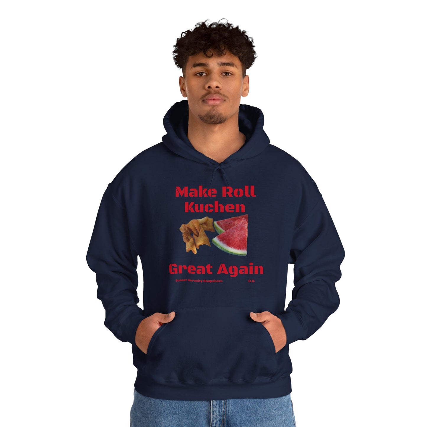 Make Roll Kuchen Great Again Unisex Heavy Blend™ Hooded Sweatshirt