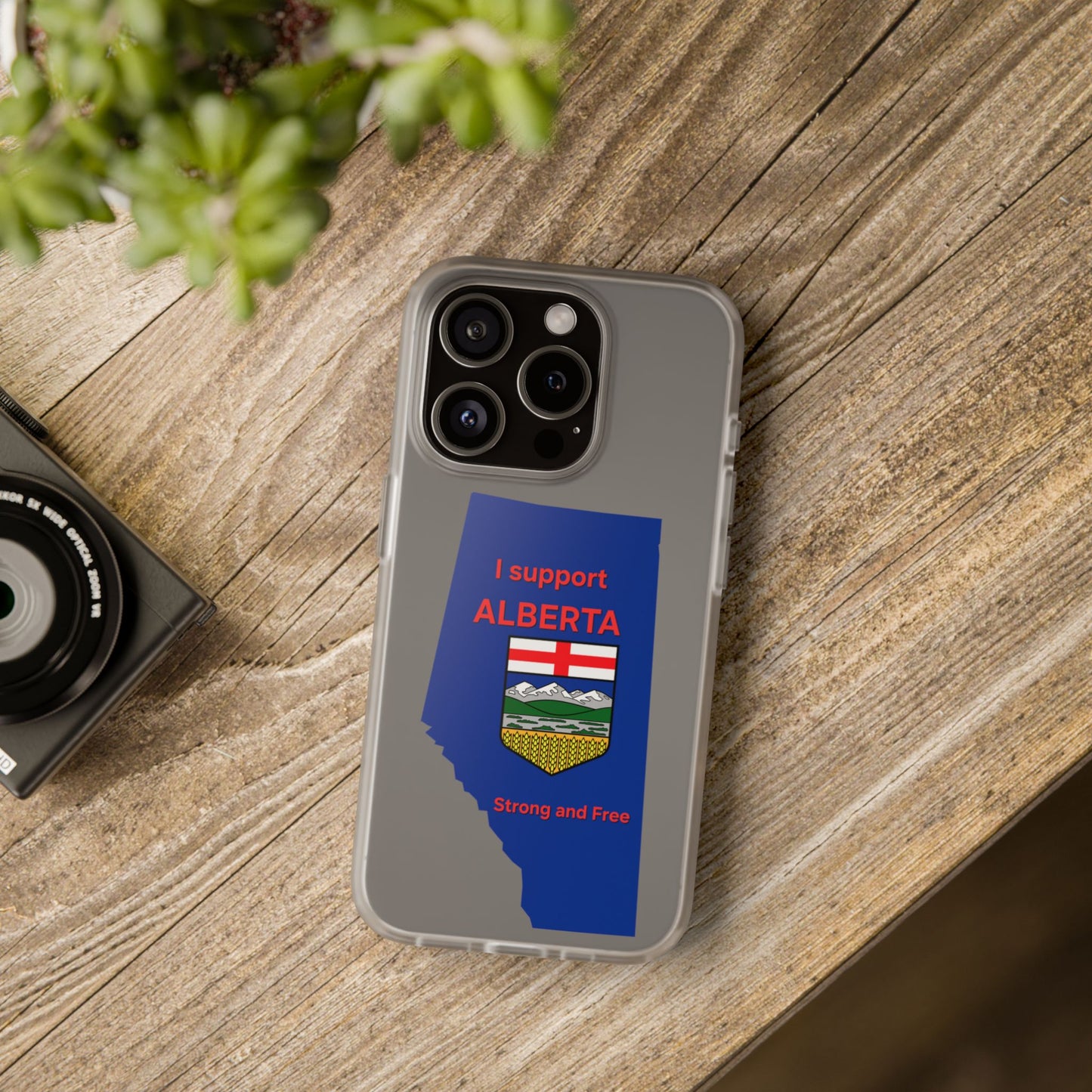 Alberta Independence Flexi Case — Support Alberta Phone Case