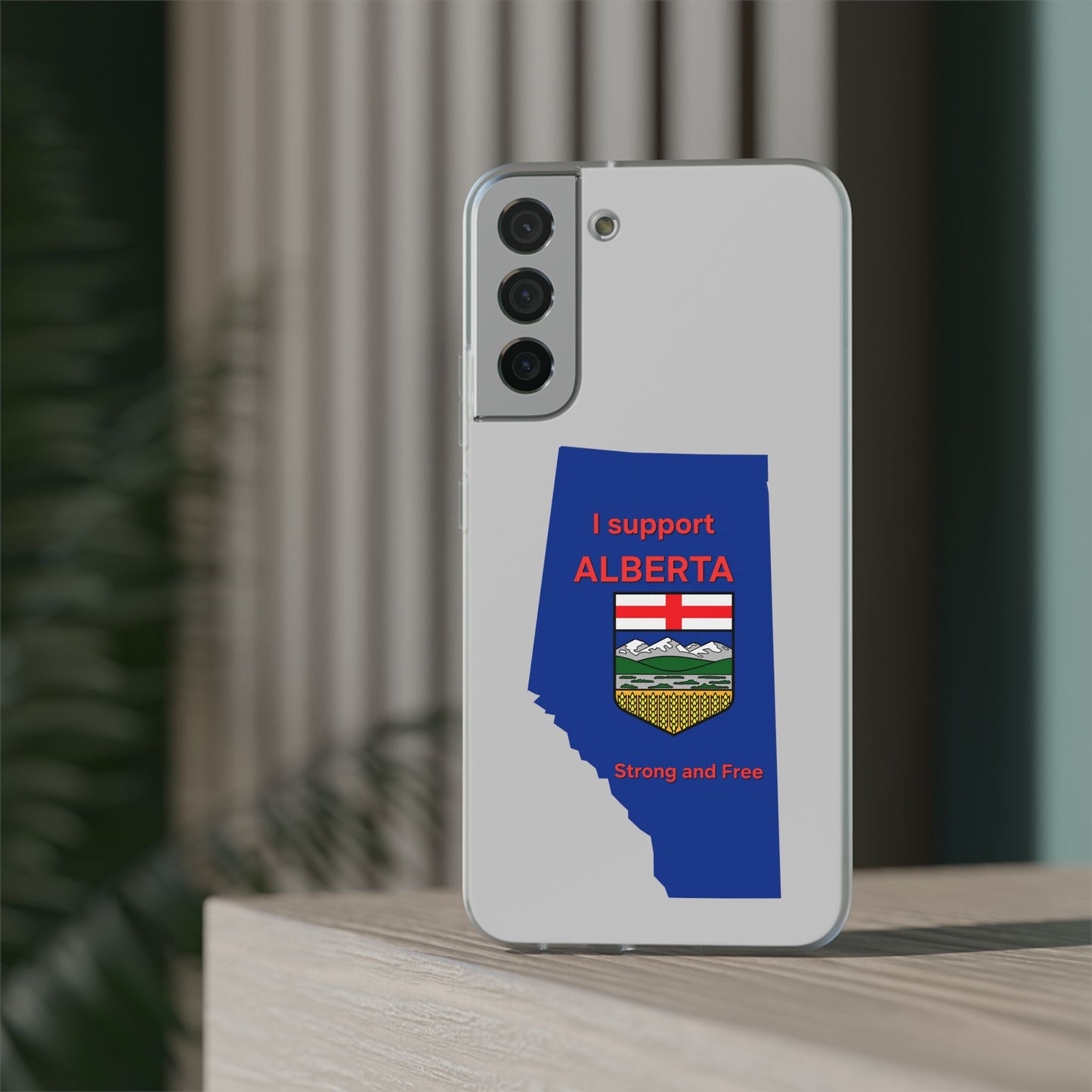 Alberta Independence Flexi Case — Support Alberta Phone Case
