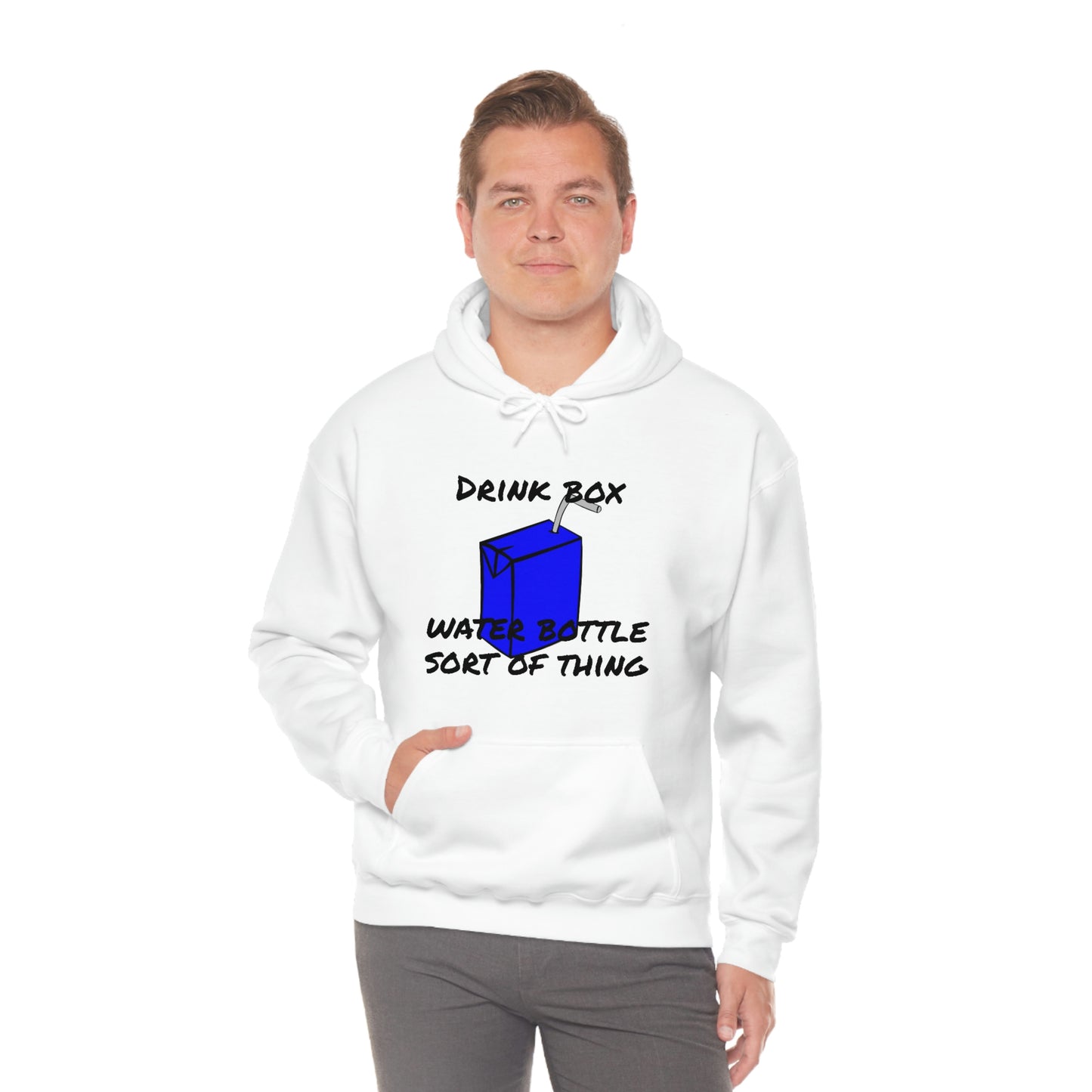 Drink Box Water Bottle Unisex Heavy Blend™ Hooded Sweatshirt