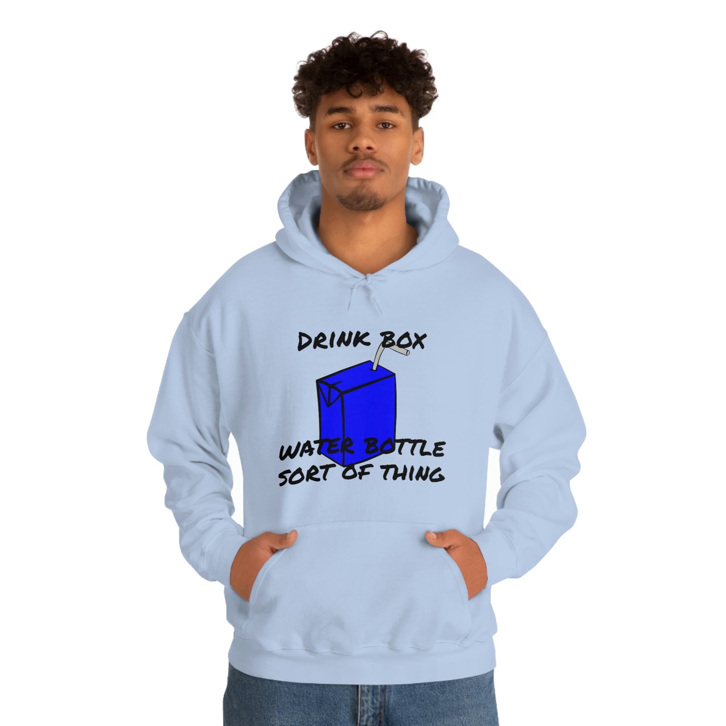 Drink Box Water Bottle Unisex Heavy Blend™ Hooded Sweatshirt