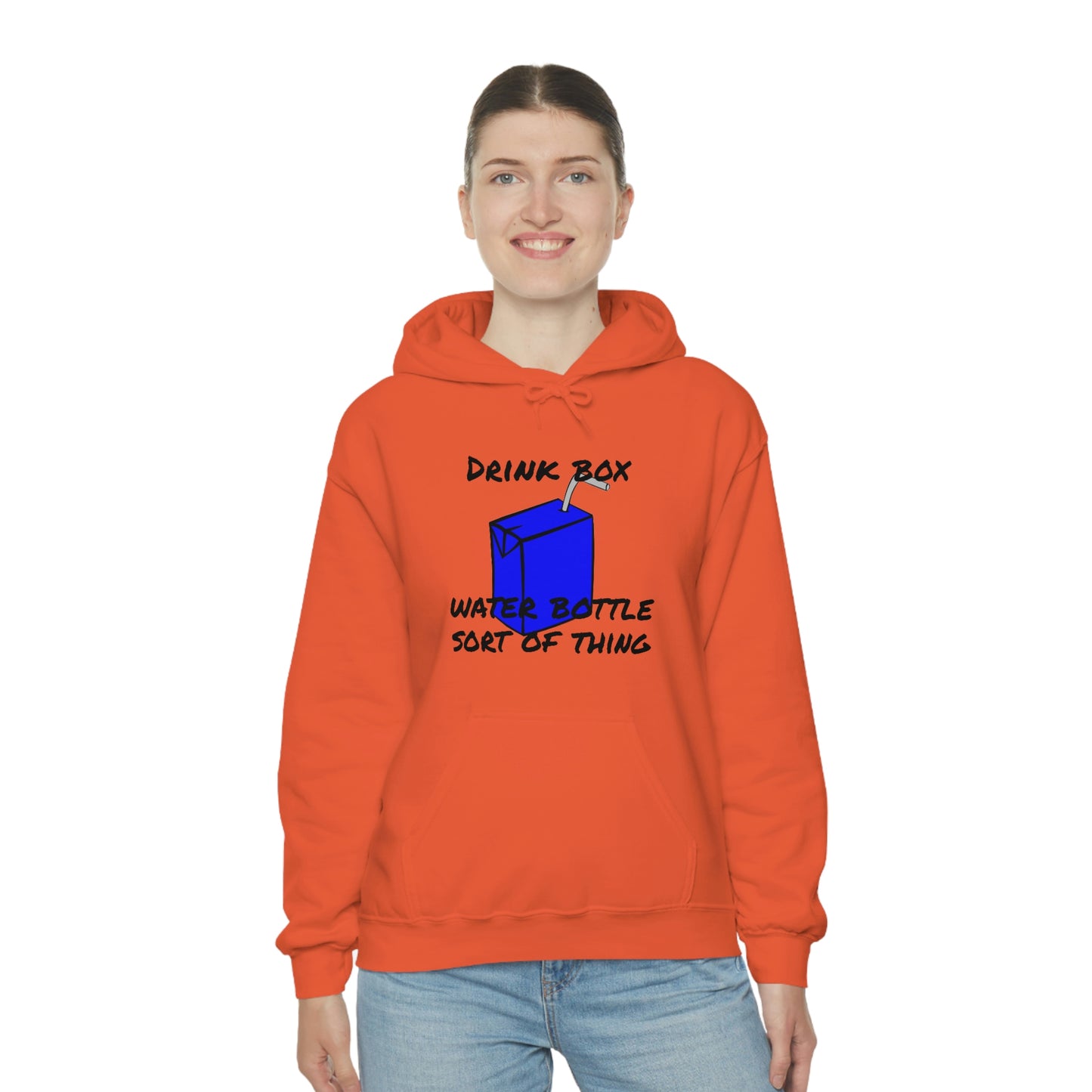 Drink Box Water Bottle Unisex Heavy Blend™ Hooded Sweatshirt