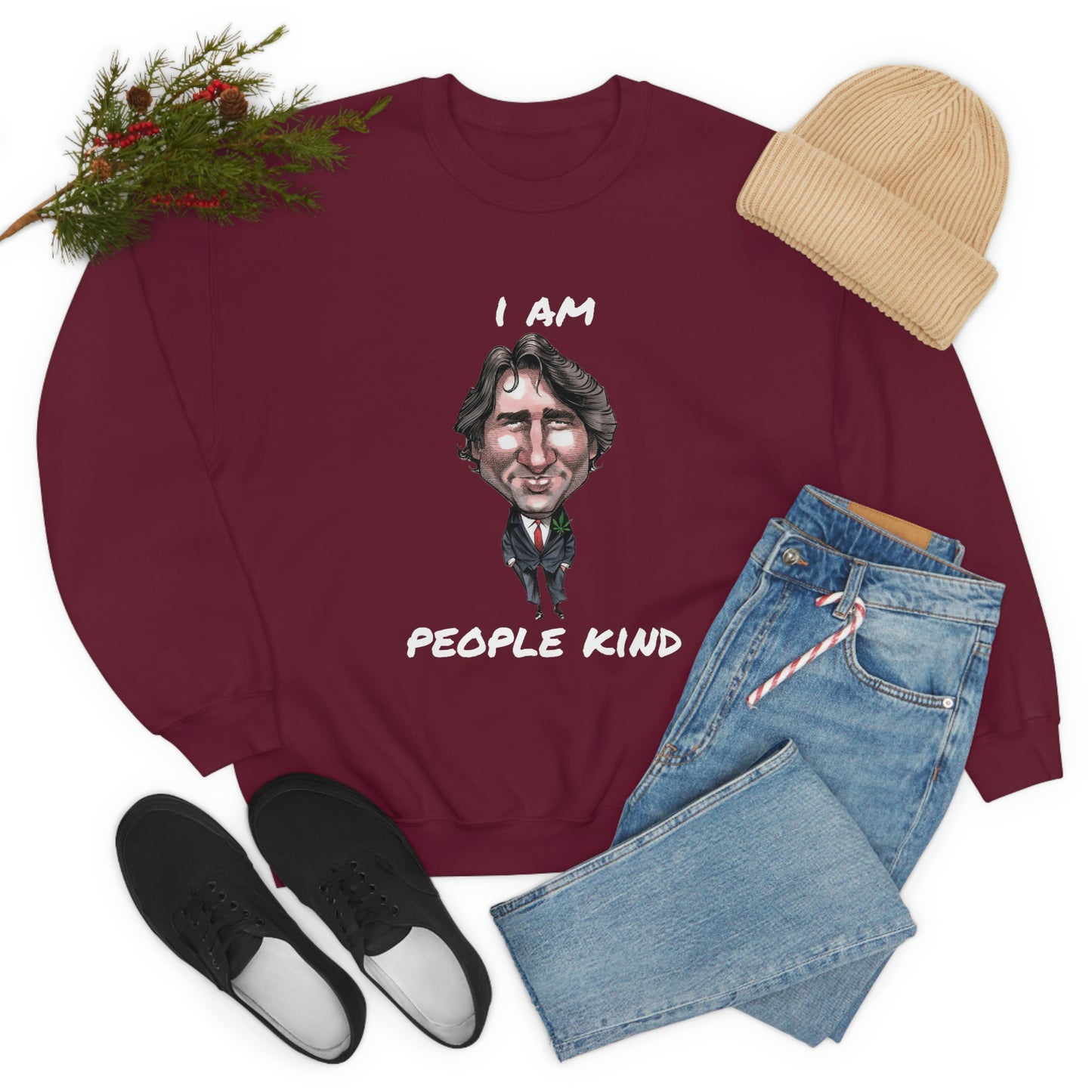 I Am People Kind Unisex Heavy Blend™ Crewneck Sweatshirt