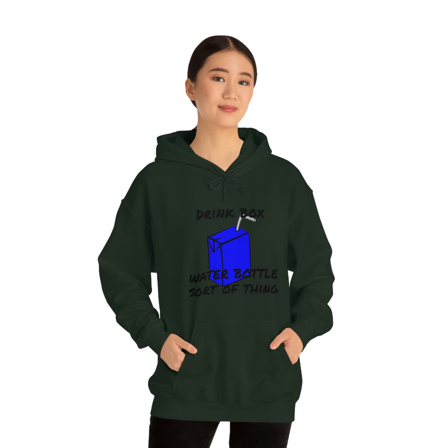 Drink Box Water Bottle Unisex Heavy Blend™ Hooded Sweatshirt