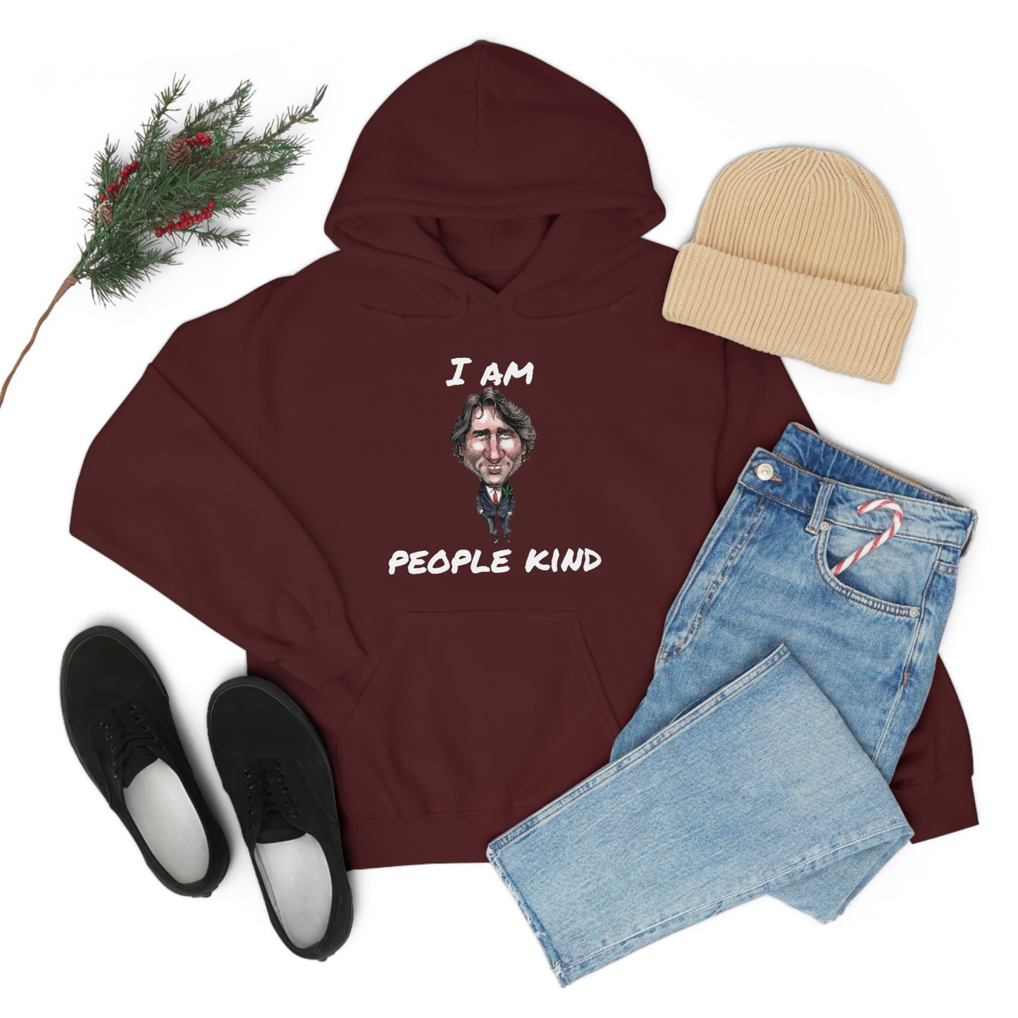 I Am People Kind Unisex Heavy Blend™ Hooded Sweatshirt