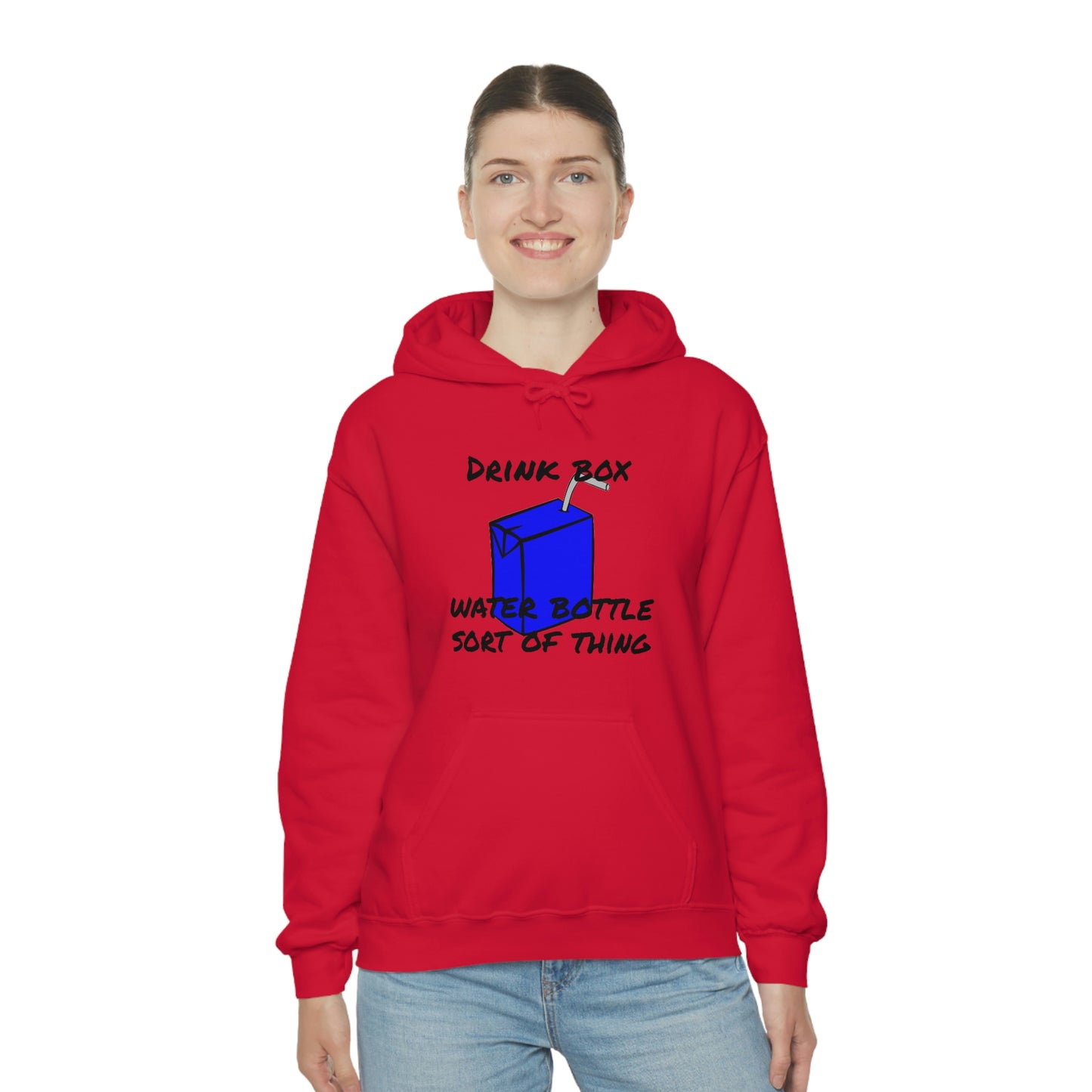 Drink Box Water Bottle Unisex Heavy Blend™ Hooded Sweatshirt