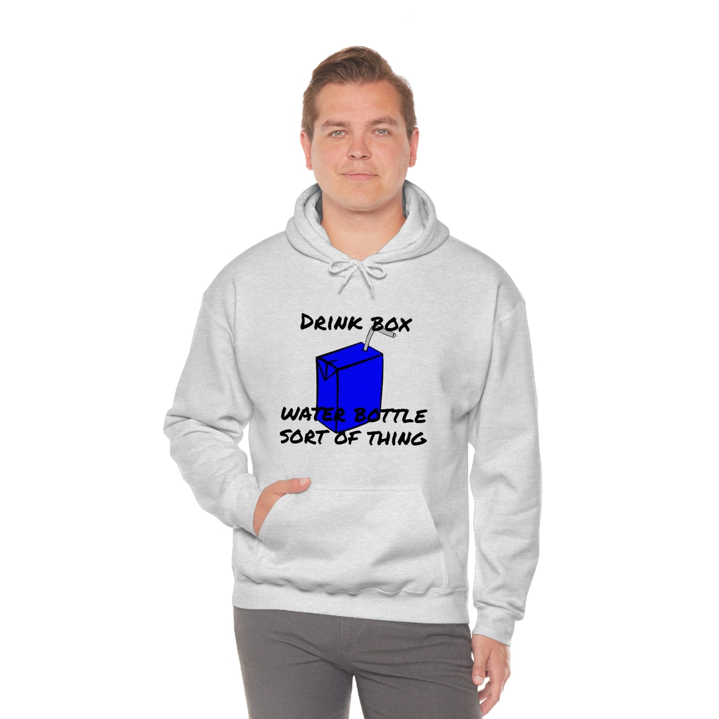 Drink Box Water Bottle Unisex Heavy Blend™ Hooded Sweatshirt