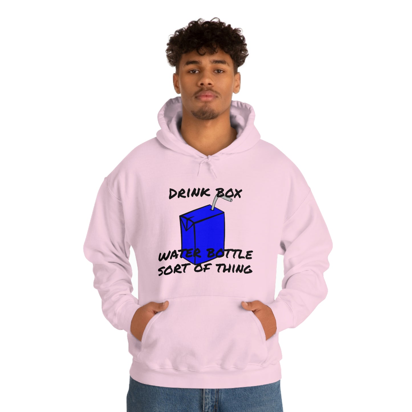 Drink Box Water Bottle Unisex Heavy Blend™ Hooded Sweatshirt