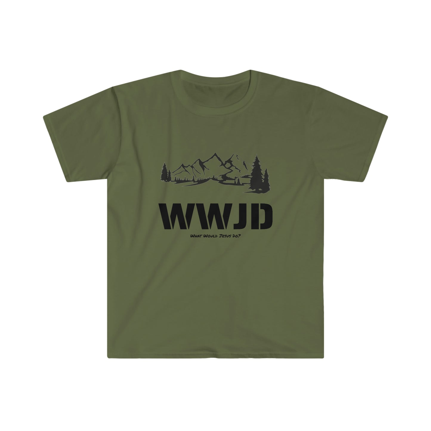 WWJD Unisex Softstyle T-Shirt