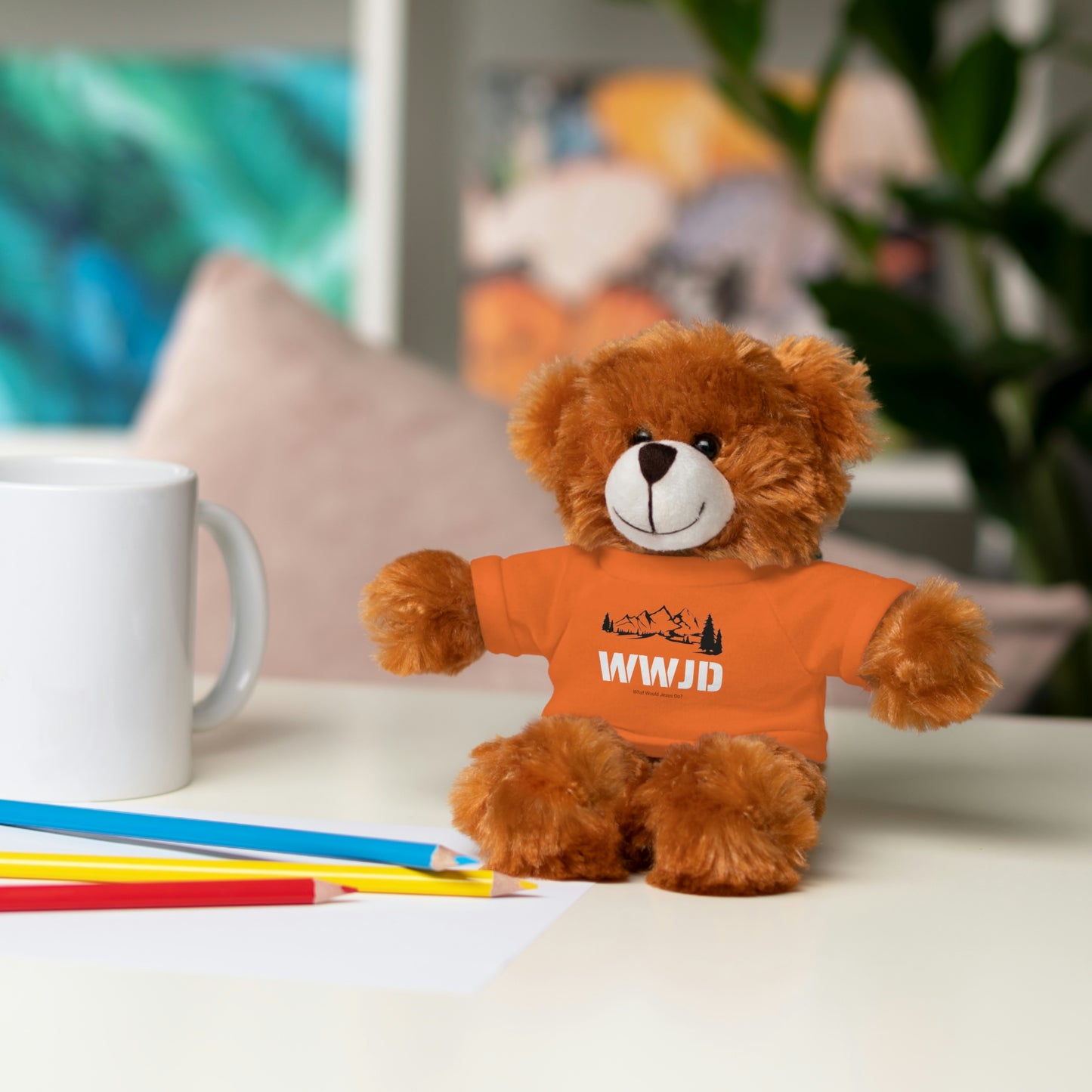 WWJD Stuffed Animals with Tee