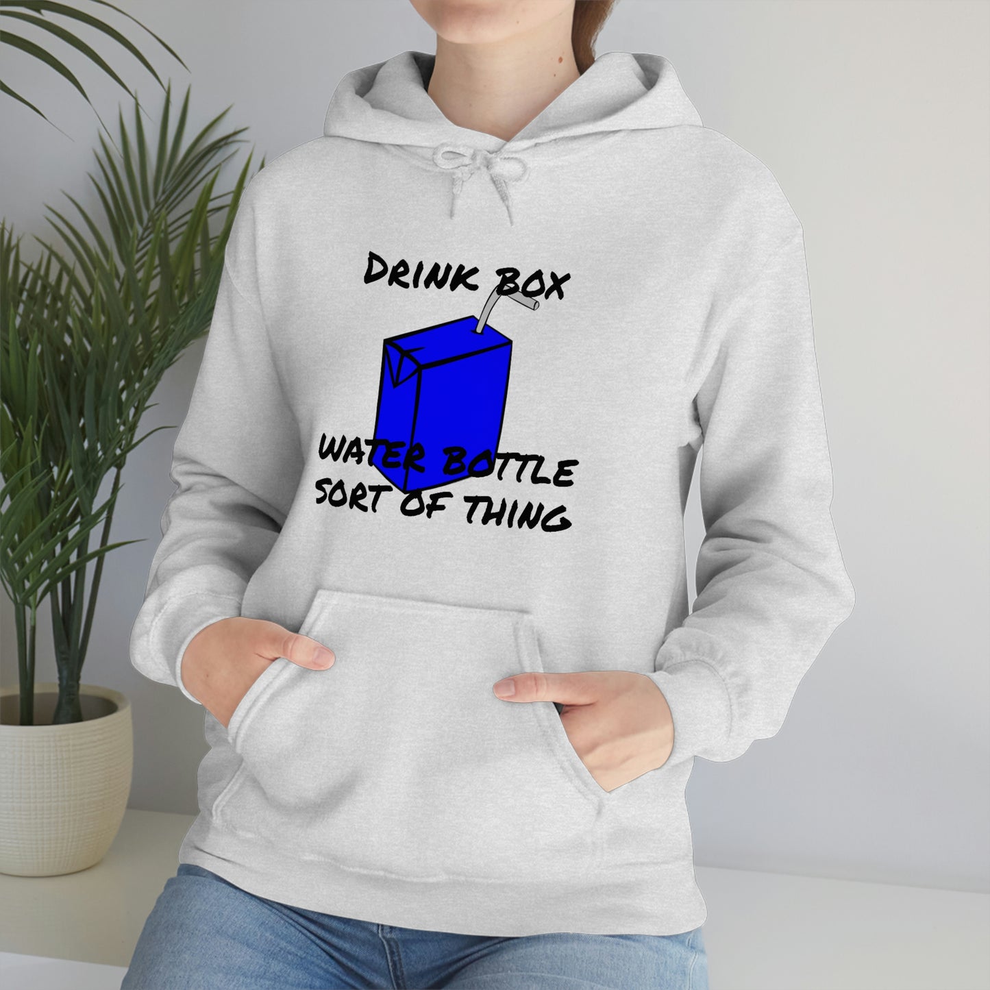 Drink Box Water Bottle Unisex Heavy Blend™ Hooded Sweatshirt