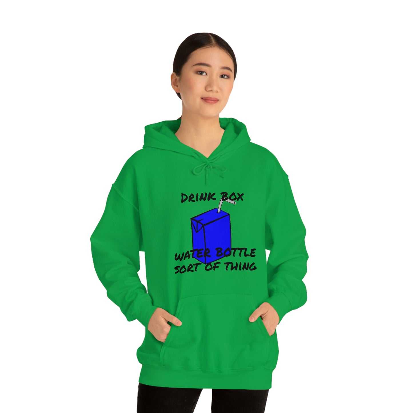 Drink Box Water Bottle Unisex Heavy Blend™ Hooded Sweatshirt