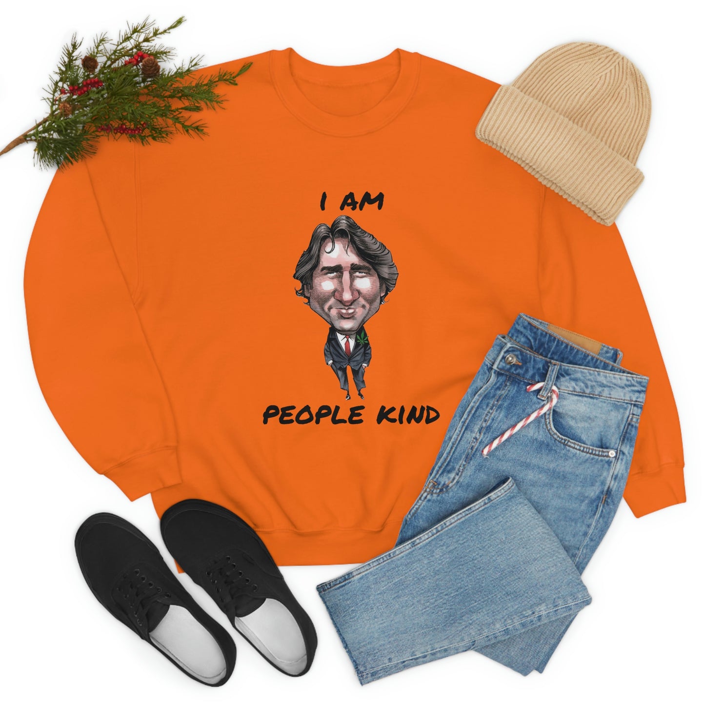 I Am People Kind Unisex Heavy Blend™ Crewneck Sweatshirt