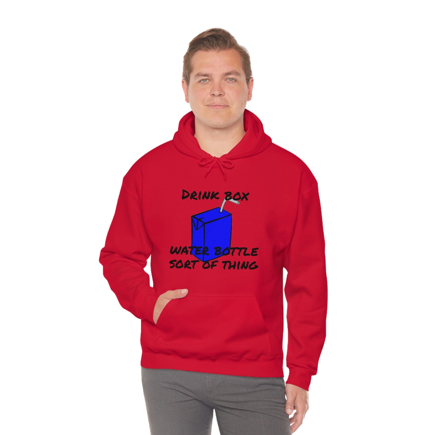 Drink Box Water Bottle Unisex Heavy Blend™ Hooded Sweatshirt