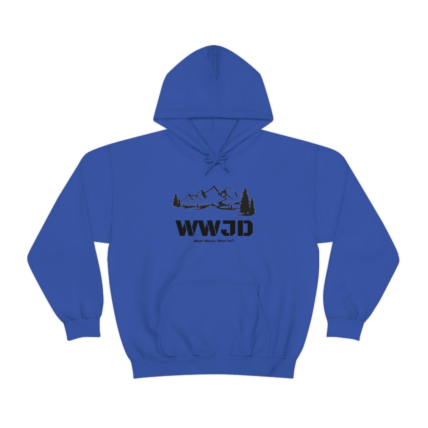 WWJD Unisex Heavy Blend™ Hooded Sweatshirt