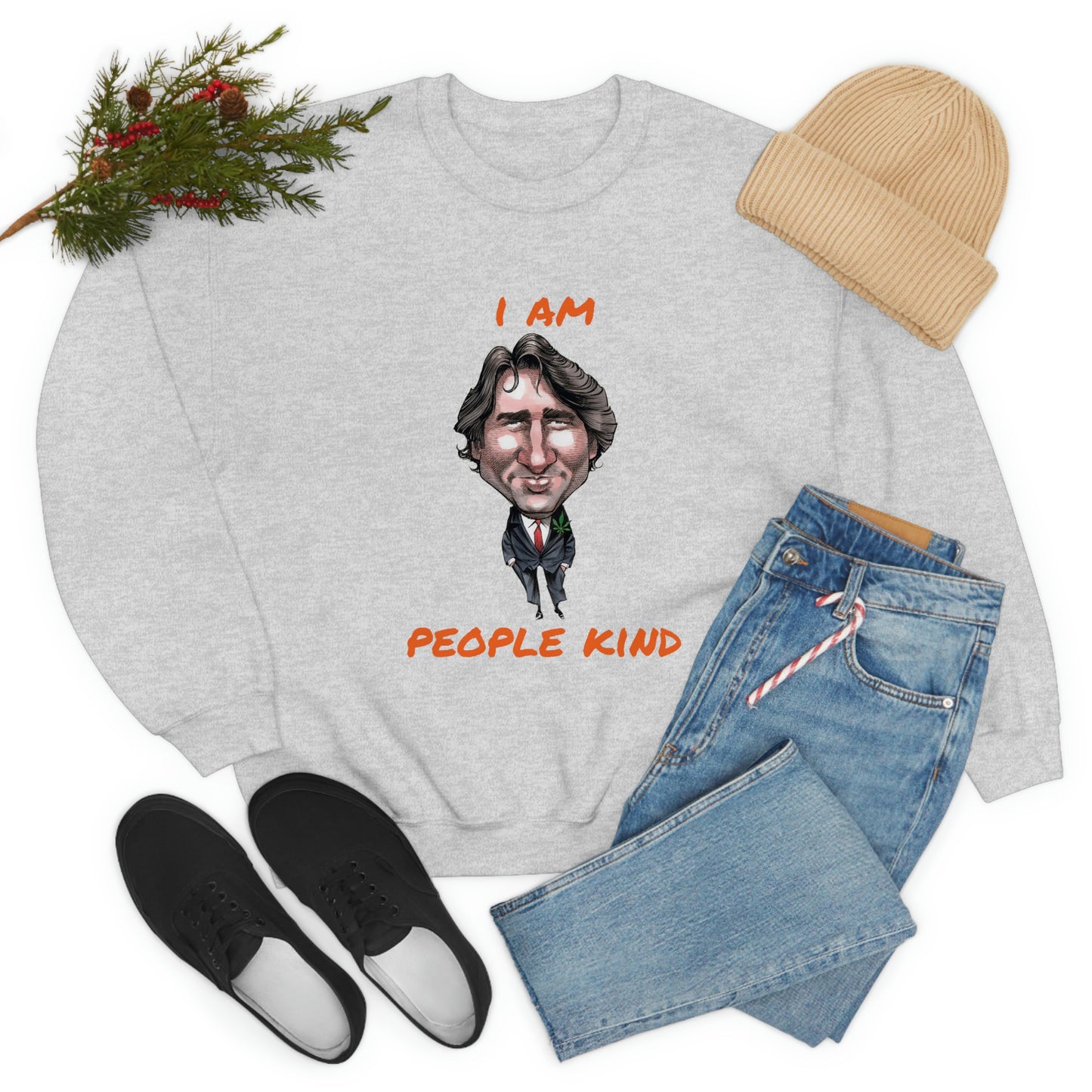 I Am People Kind Unisex Heavy Blend™ Crewneck Sweatshirt