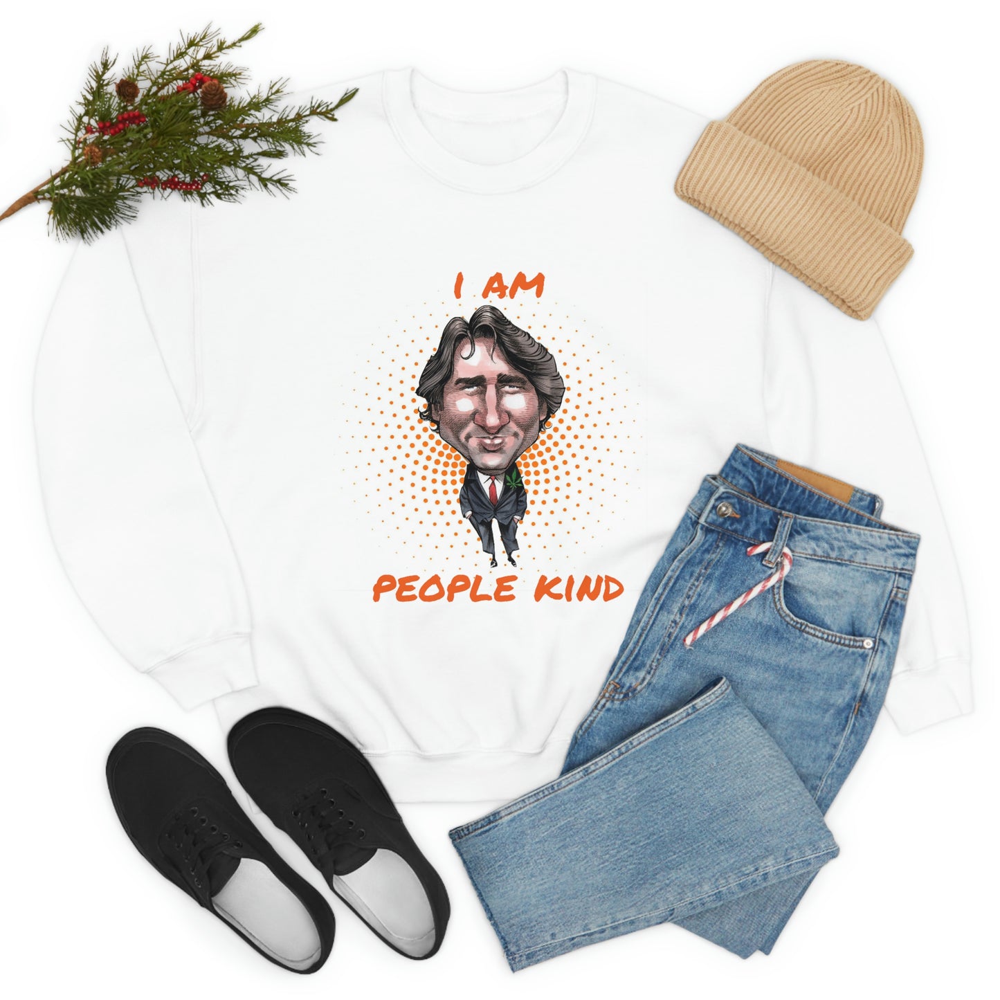 I Am People Kind Unisex Heavy Blend™ Crewneck Sweatshirt