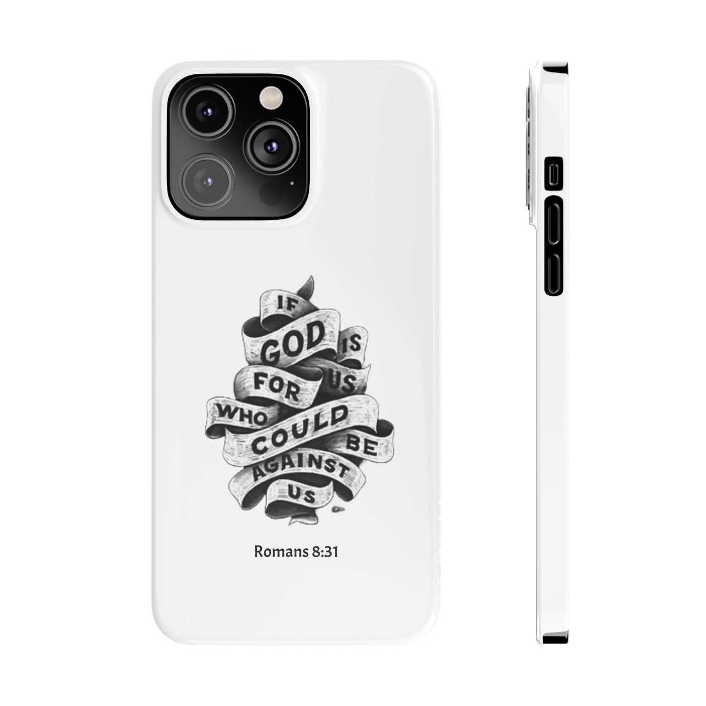 If God Is For Us iPhone Slim Phone Case