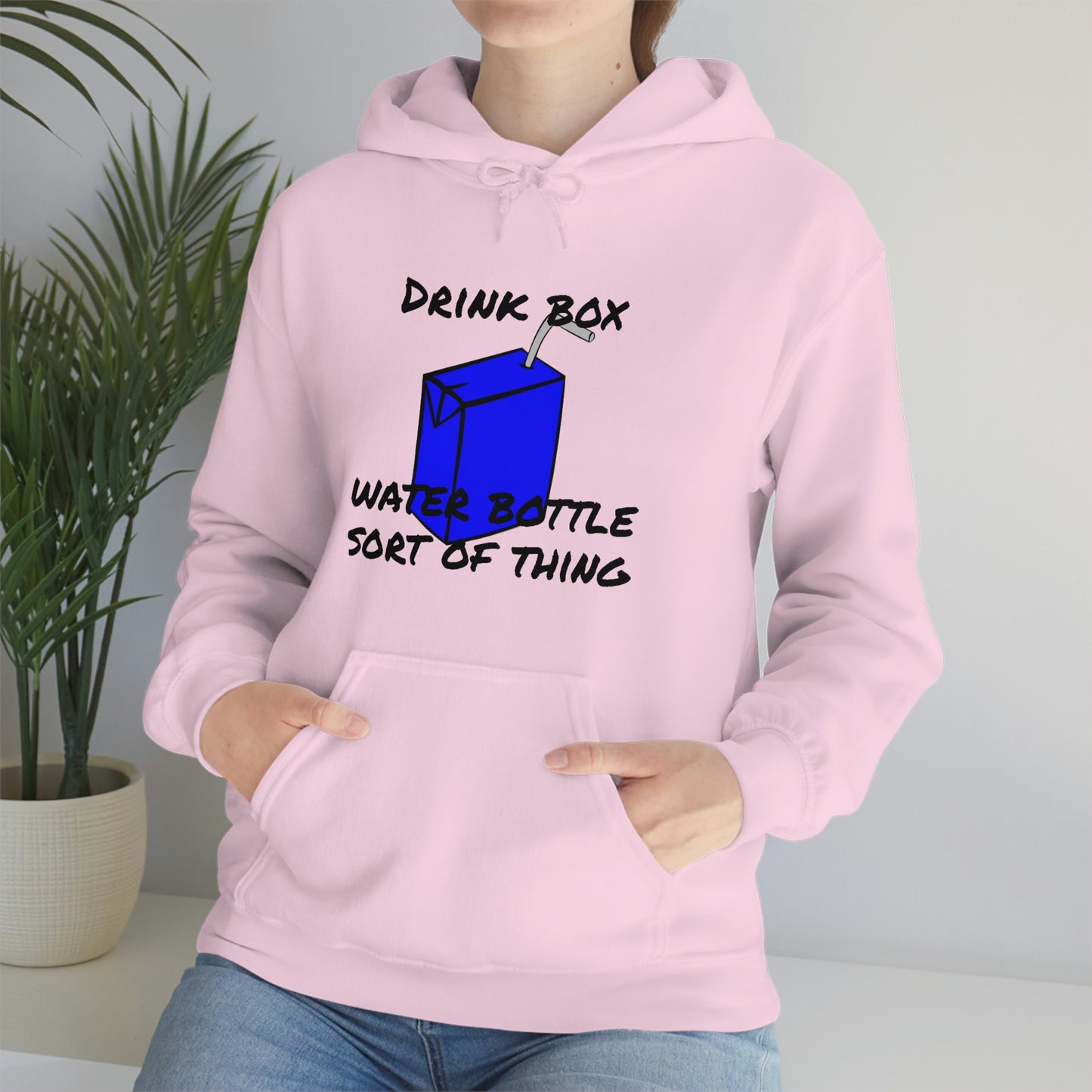 Drink Box Water Bottle Unisex Heavy Blend™ Hooded Sweatshirt