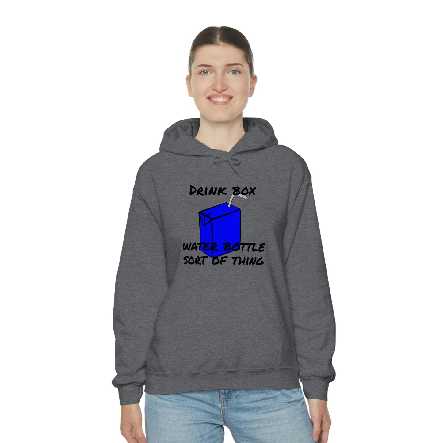 Drink Box Water Bottle Unisex Heavy Blend™ Hooded Sweatshirt