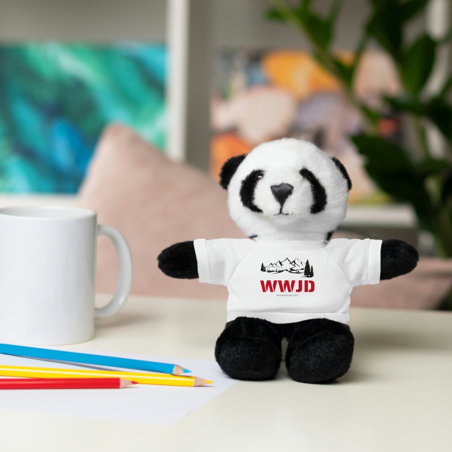 WWJD Stuffed Animals with Tee