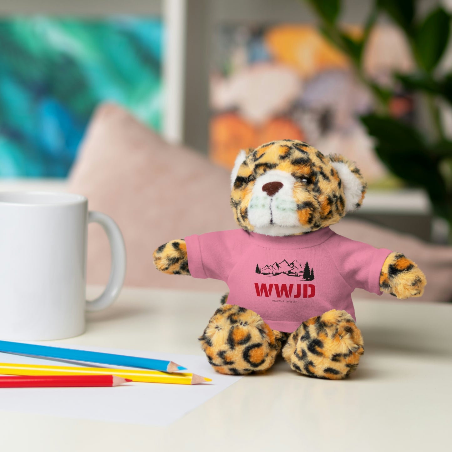 WWJD Stuffed Animals with Tee