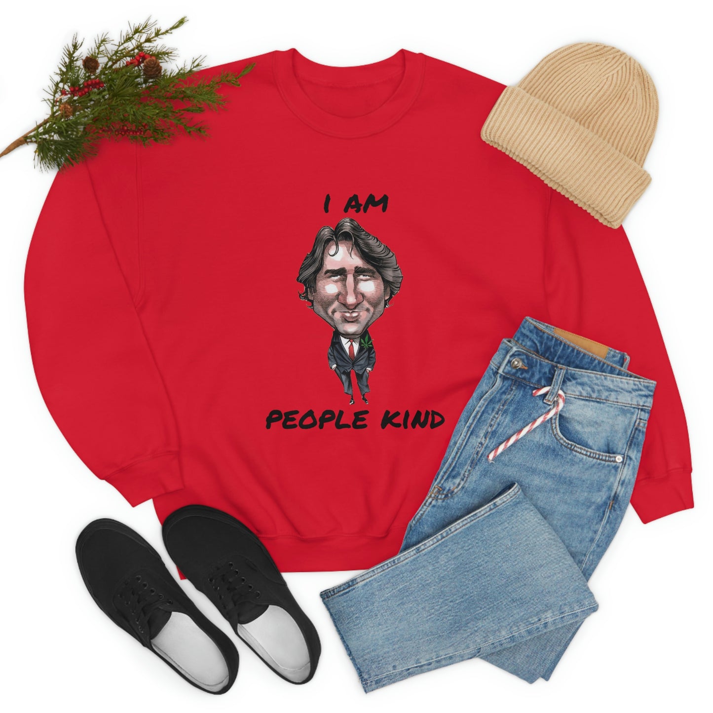 I Am People Kind Unisex Heavy Blend™ Crewneck Sweatshirt