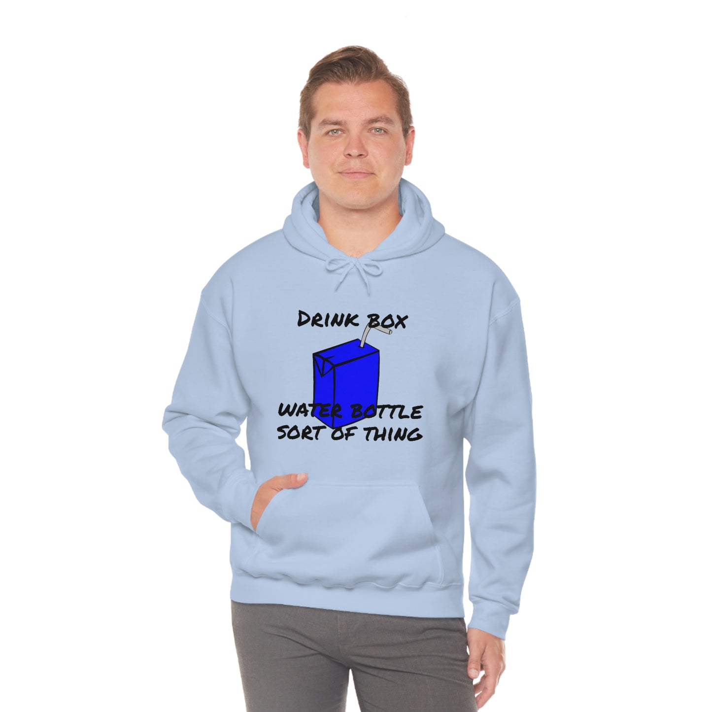 Drink Box Water Bottle Unisex Heavy Blend™ Hooded Sweatshirt