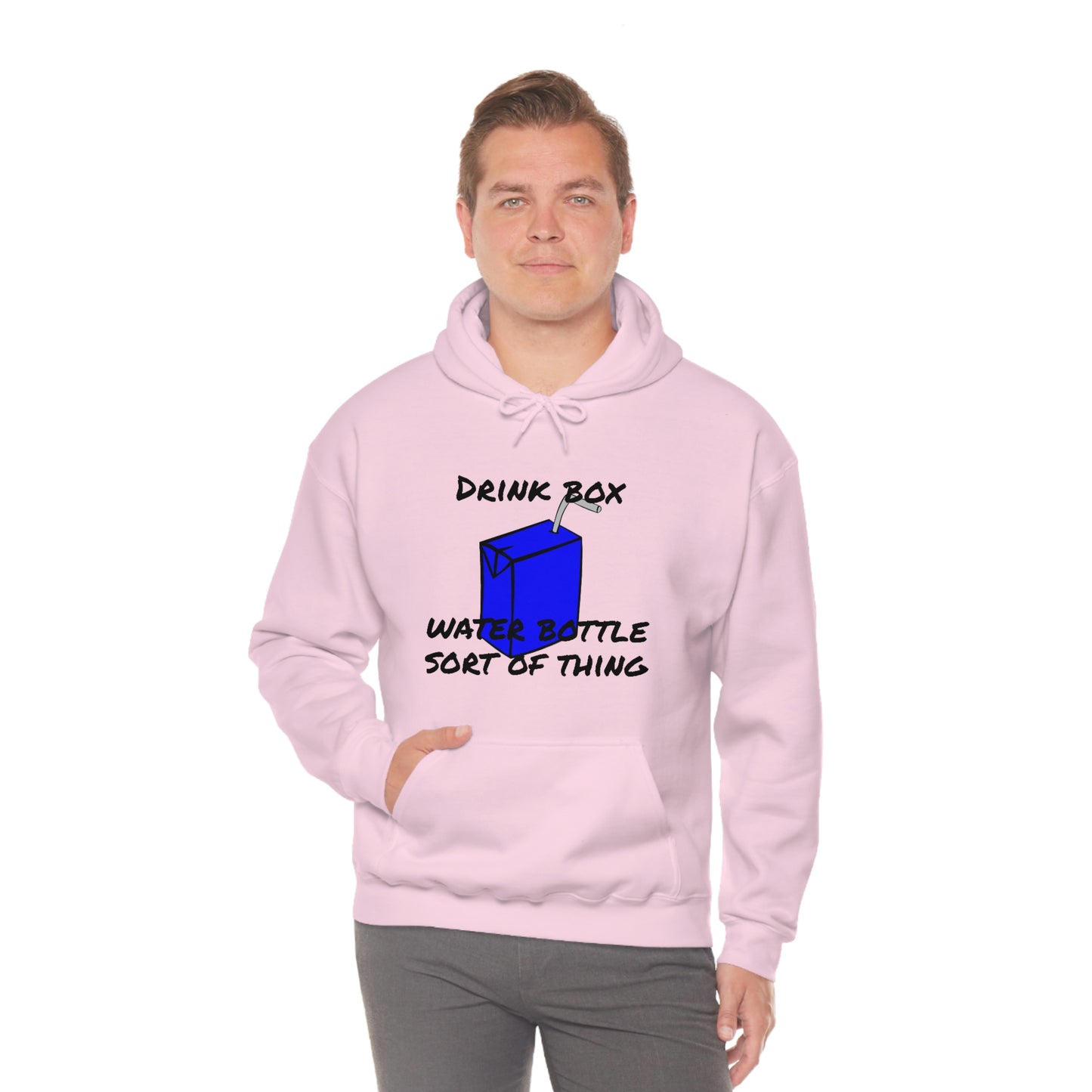 Drink Box Water Bottle Unisex Heavy Blend™ Hooded Sweatshirt