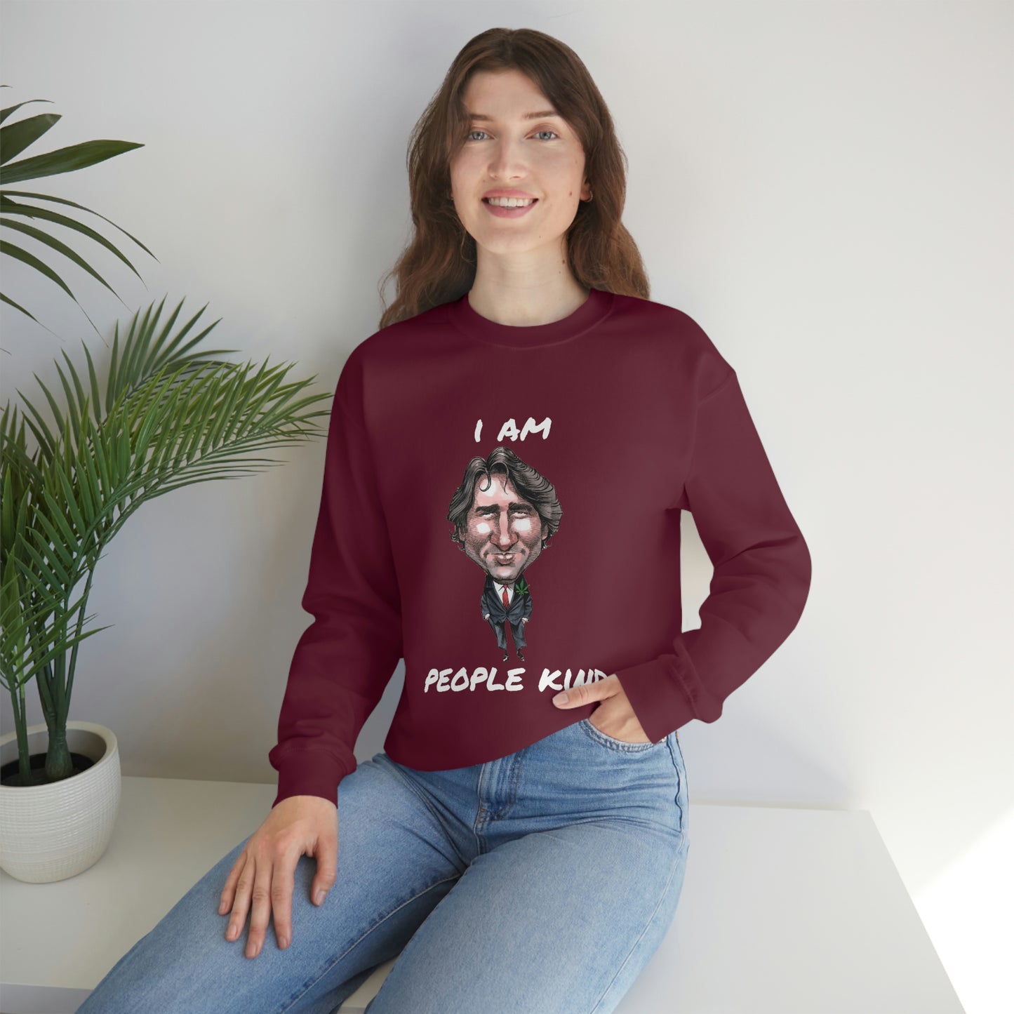 I Am People Kind Unisex Heavy Blend™ Crewneck Sweatshirt