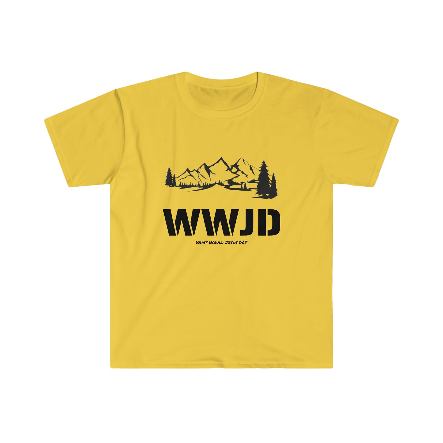 WWJD Unisex Softstyle T-Shirt