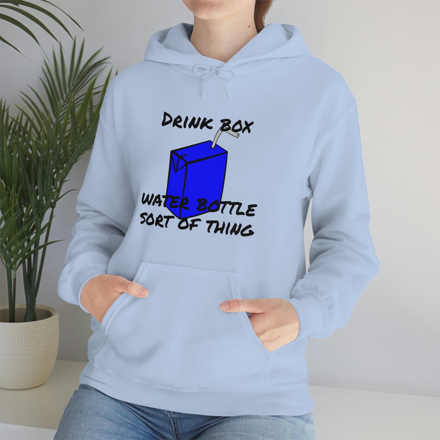 Drink Box Water Bottle Unisex Heavy Blend™ Hooded Sweatshirt