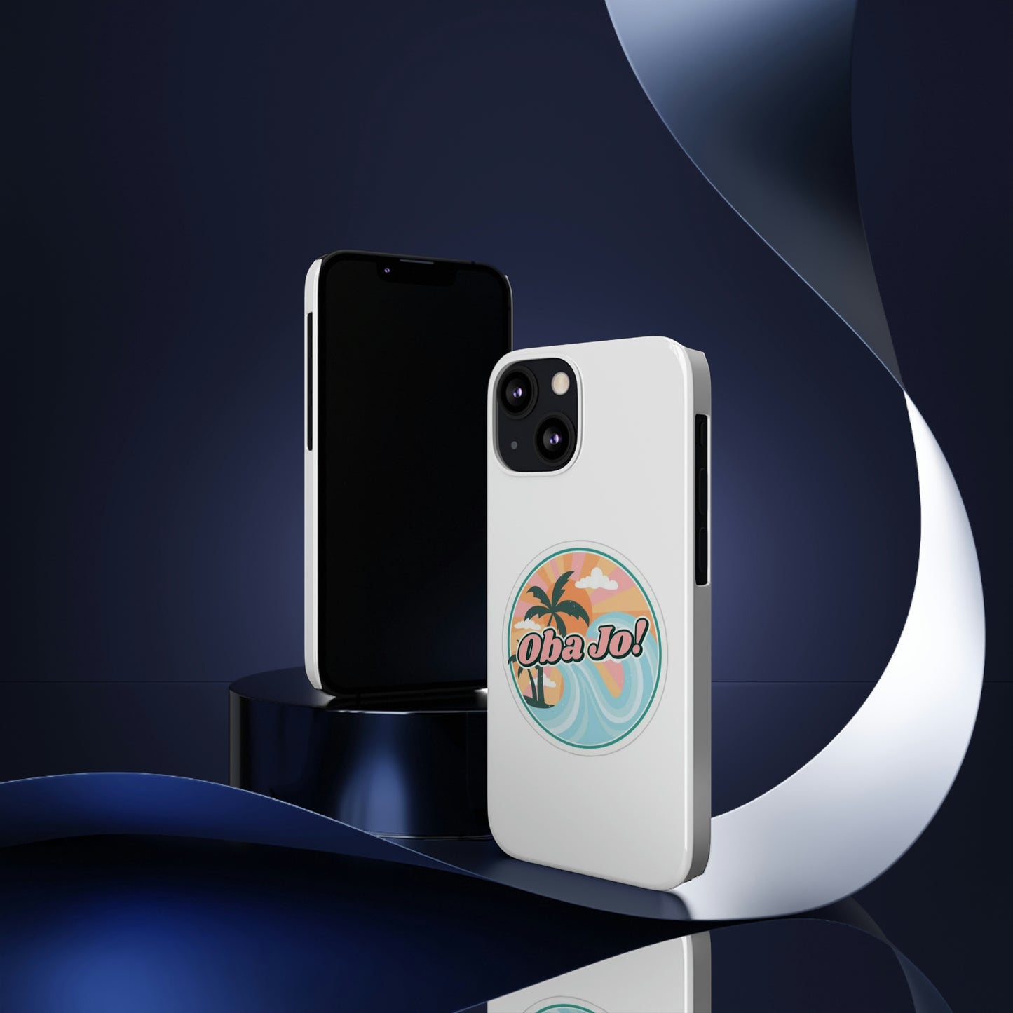 Oba Jo iPhone Slim Phone Cases
