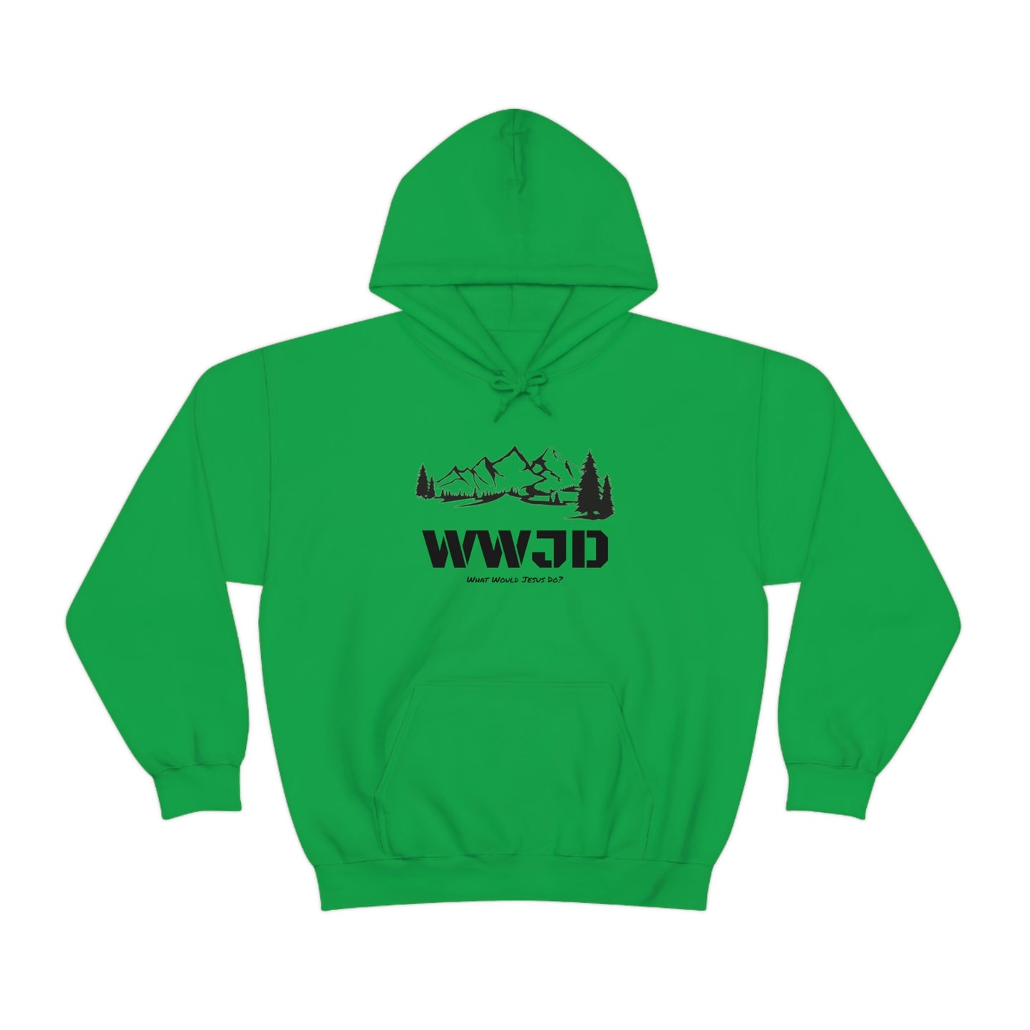 WWJD Unisex Heavy Blend™ Hooded Sweatshirt