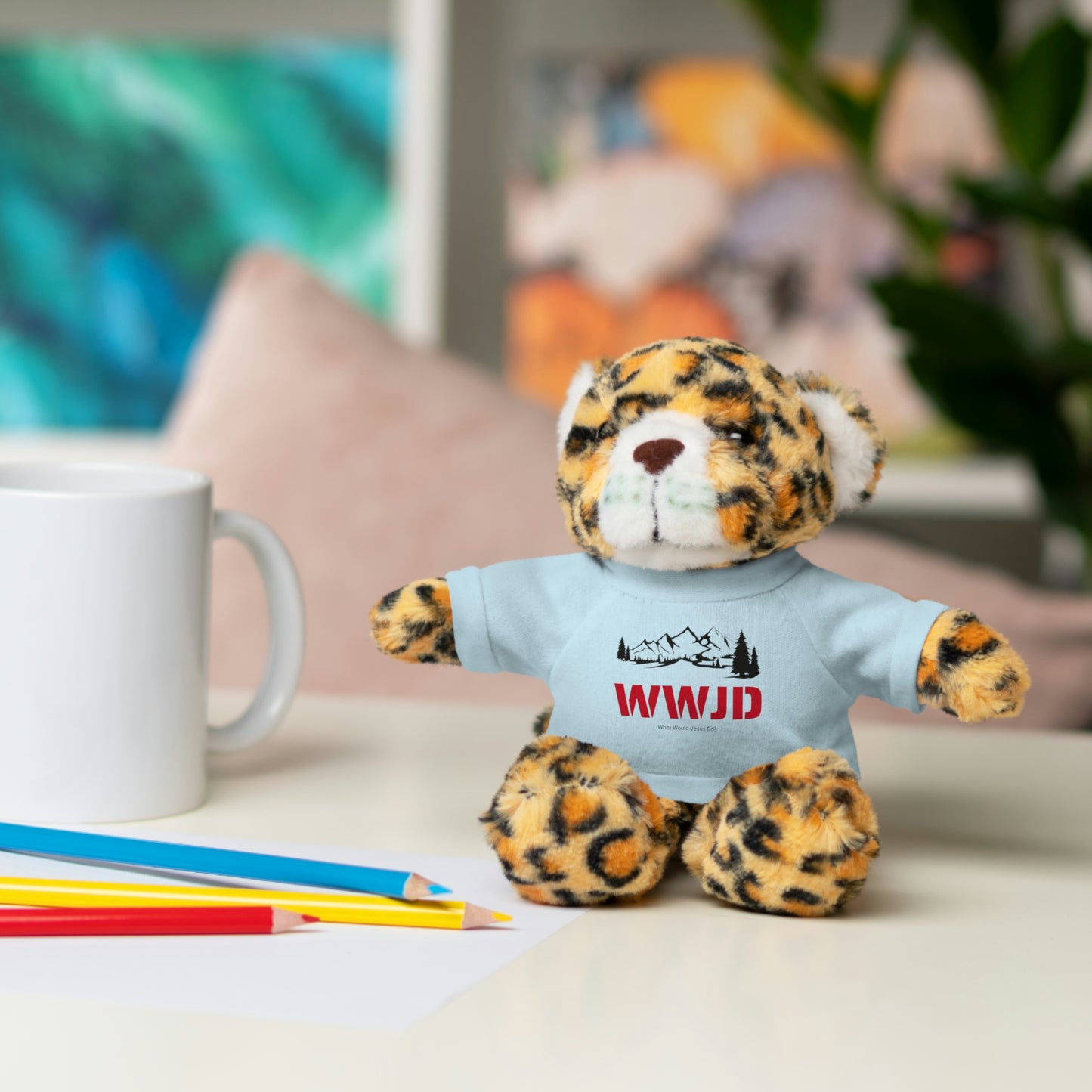 WWJD Stuffed Animals with Tee